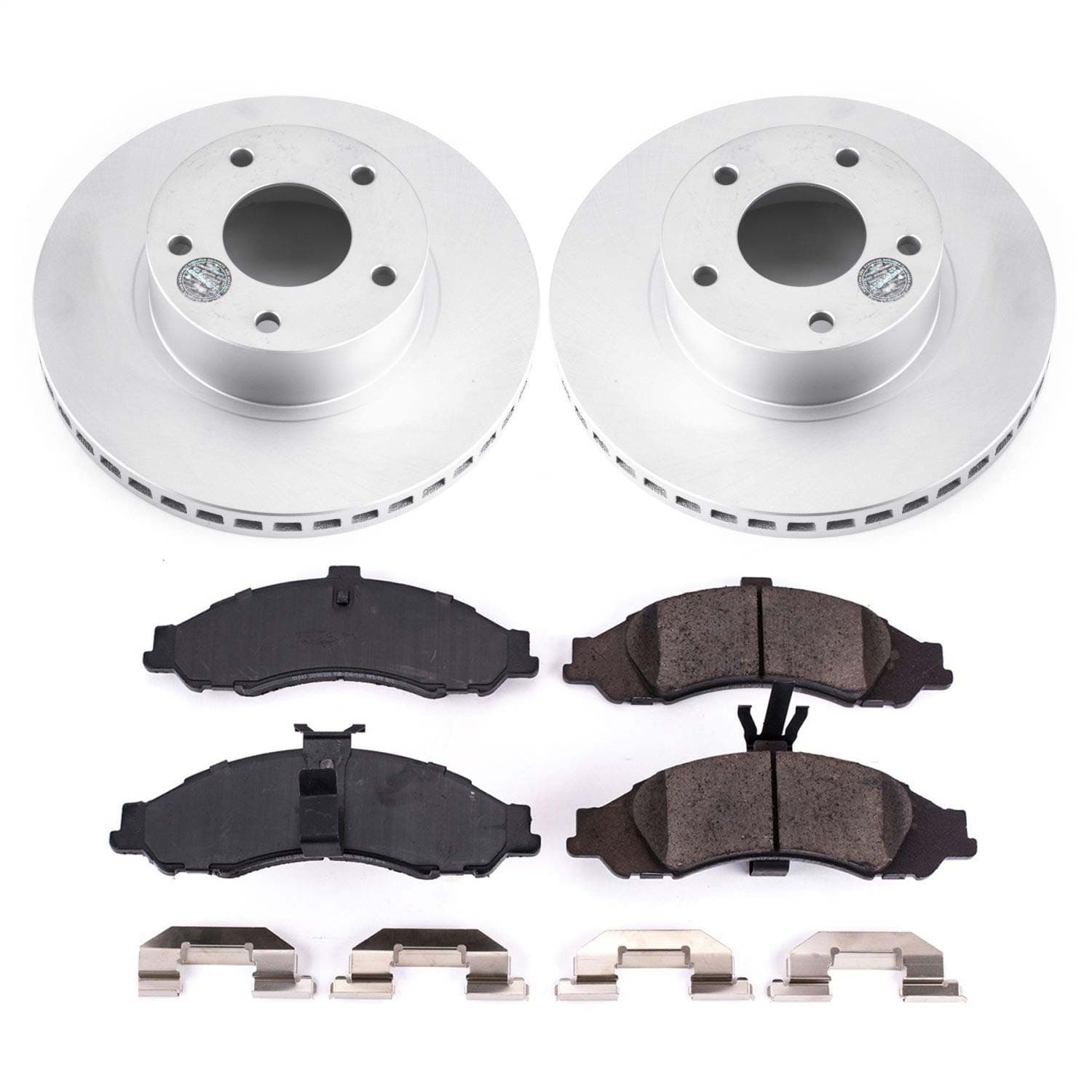 Power Stop - CRK2965 - Front - Disc Brake Pad and Rotor Kit image 1