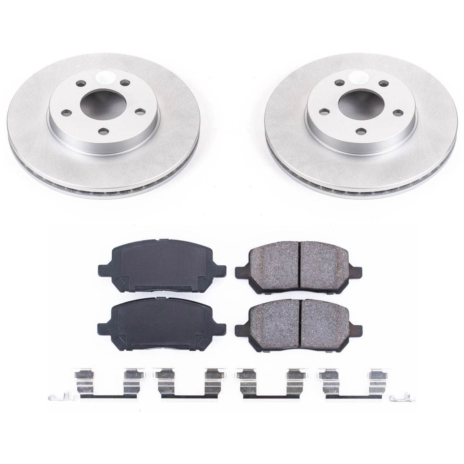 Power Stop - CRK2983 - Front - Disc Brake Pad and Rotor Kit image 1
