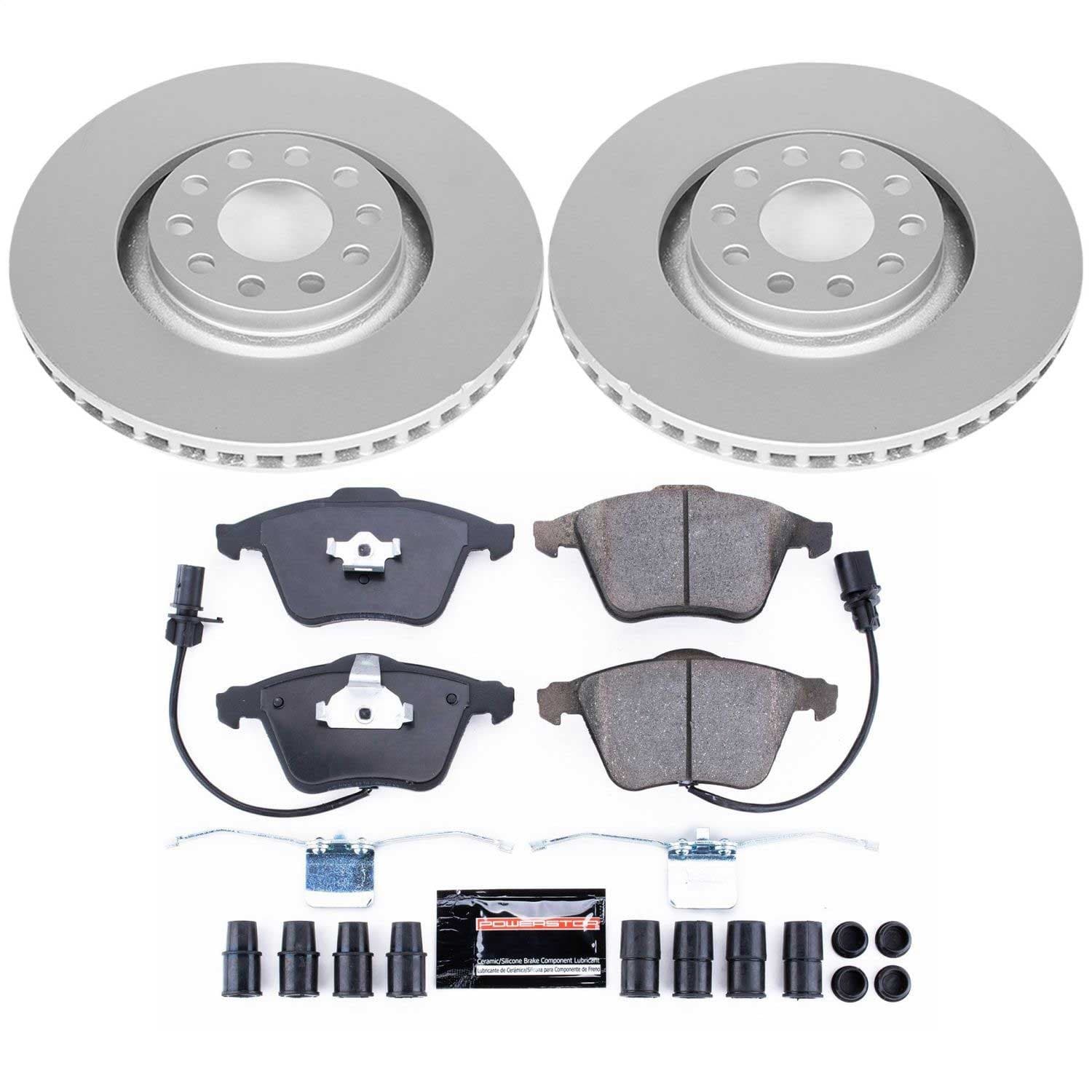 Power Stop - CRK2990 - Front - Disc Brake Pad and Rotor Kit image 1