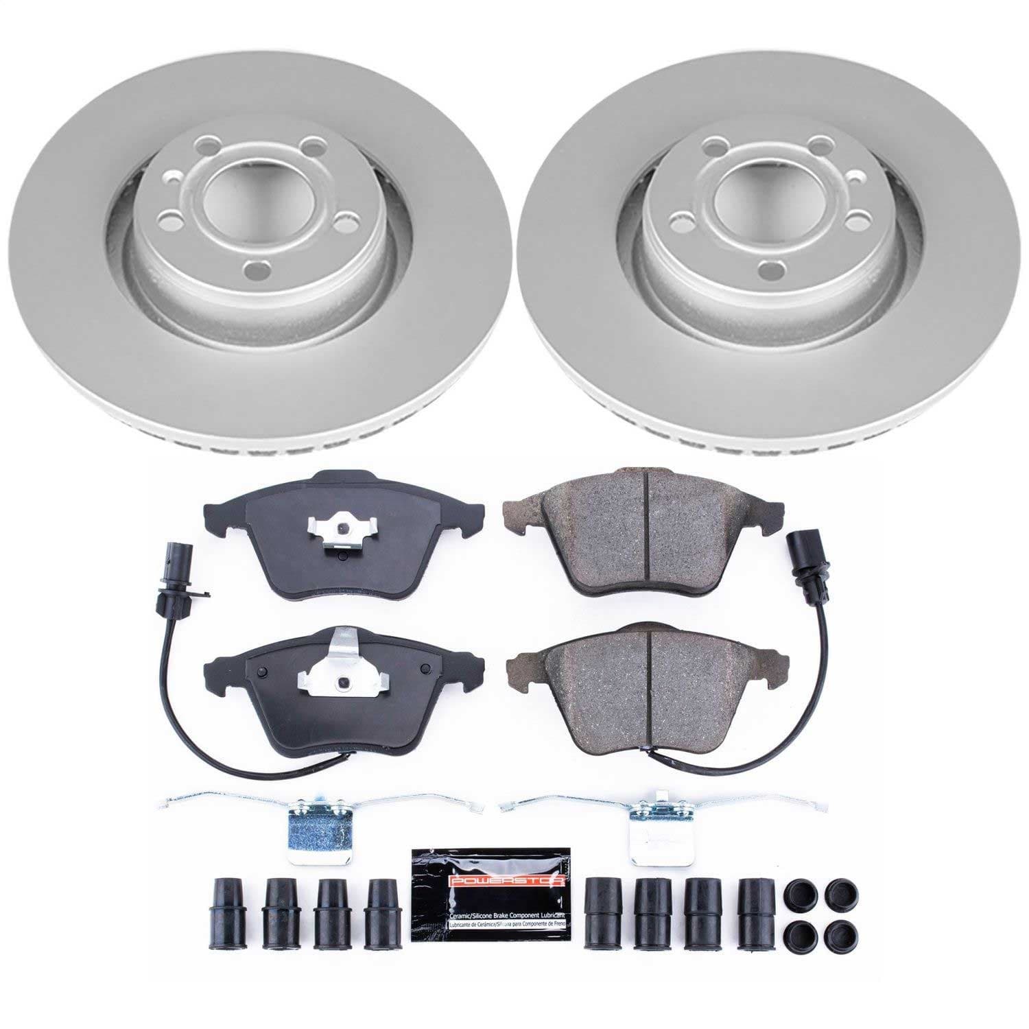 Power Stop - CRK2993 - Front - Disc Brake Pad and Rotor Kit image 1