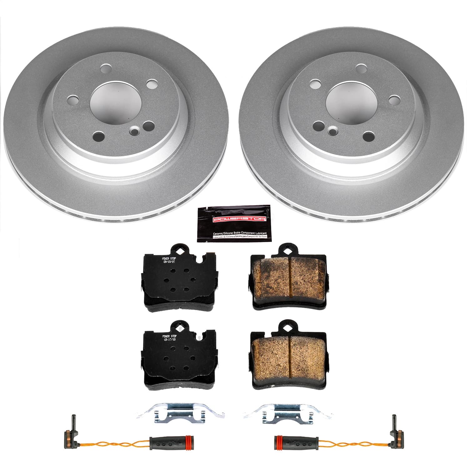 Power Stop - CRK2997 - Rear - Disc Brake Pad and Rotor Kit image 1