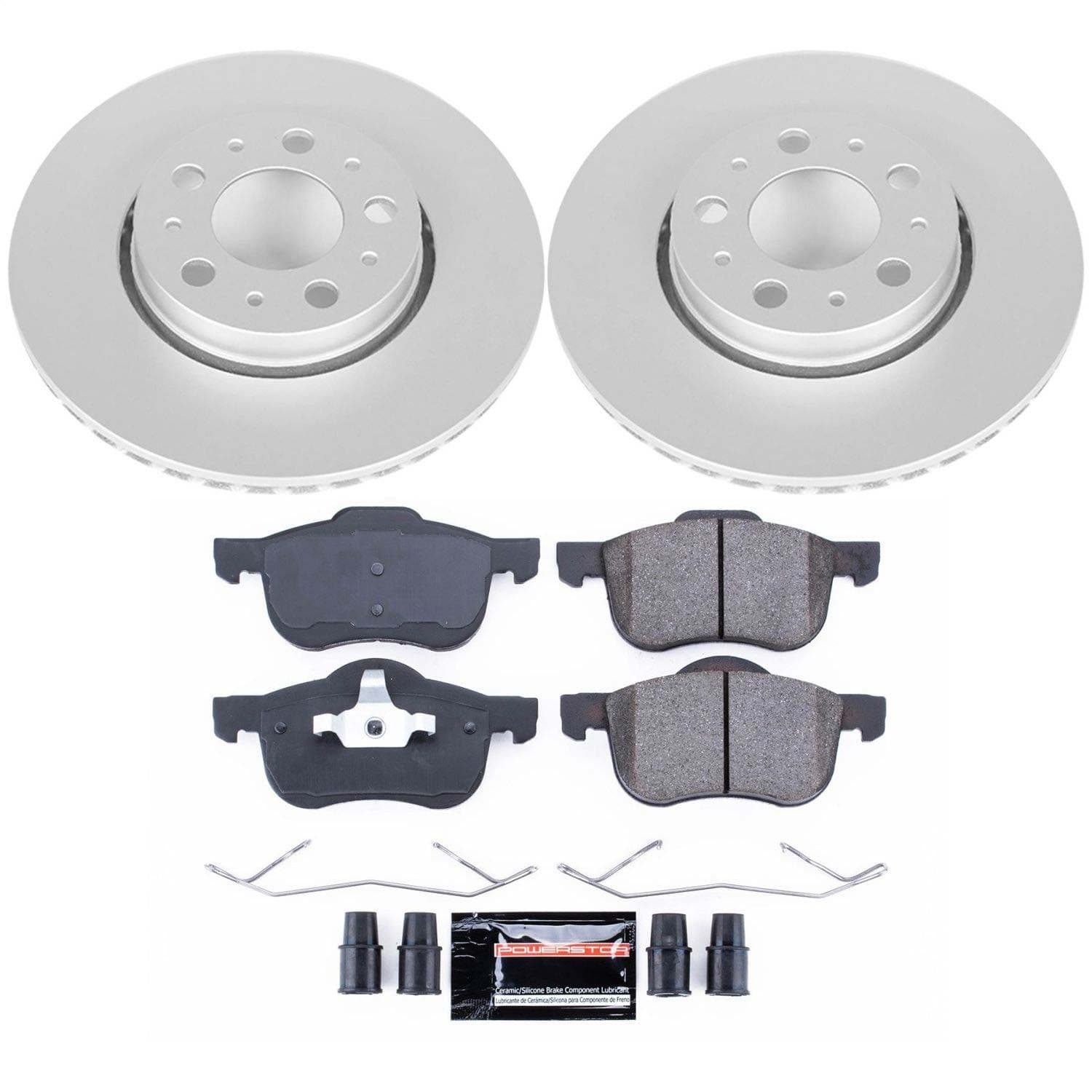 Power Stop - CRK3004 - Front - Disc Brake Pad and Rotor Kit image 1