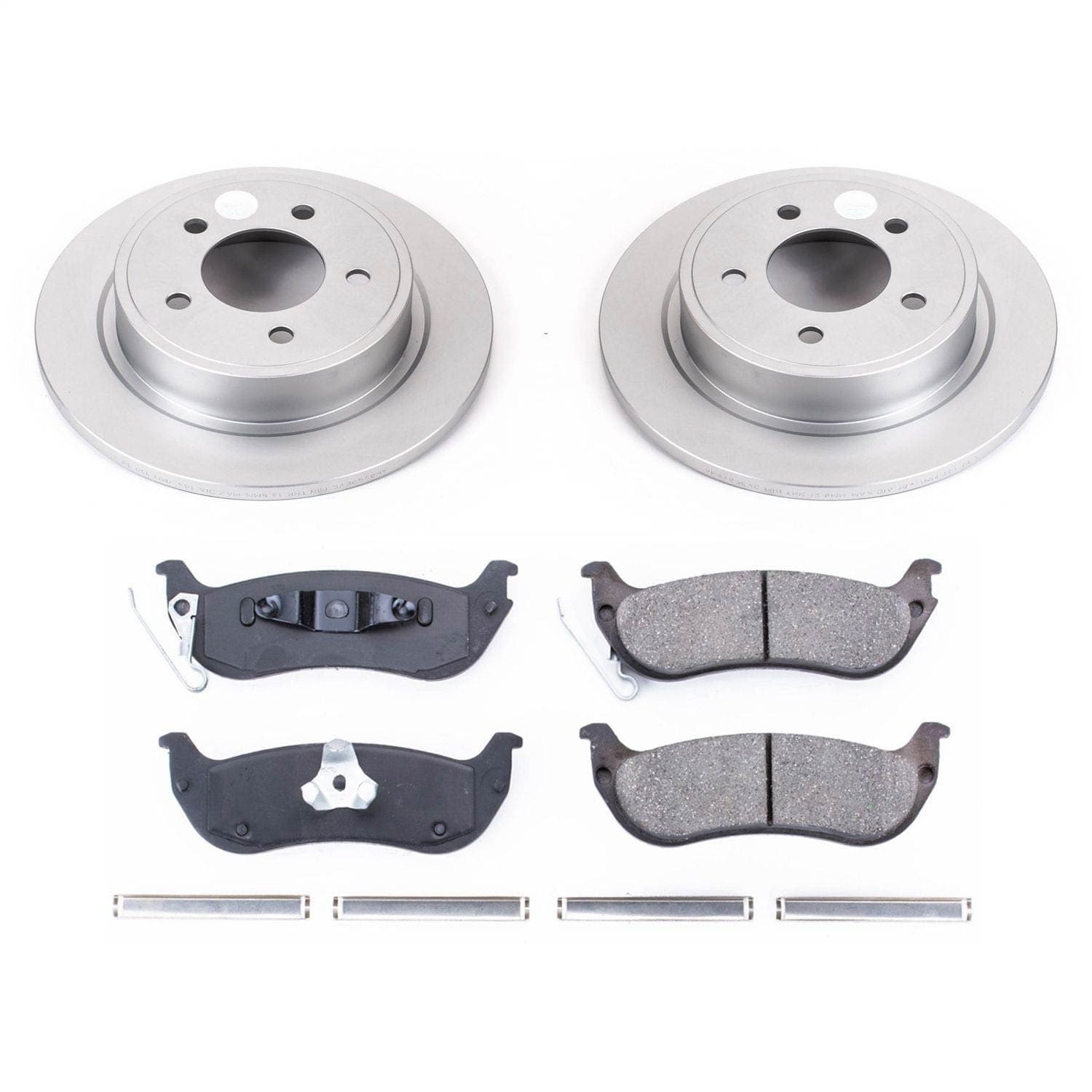 Power Stop - CRK3020 - Rear - Disc Brake Pad and Rotor Kit image 1