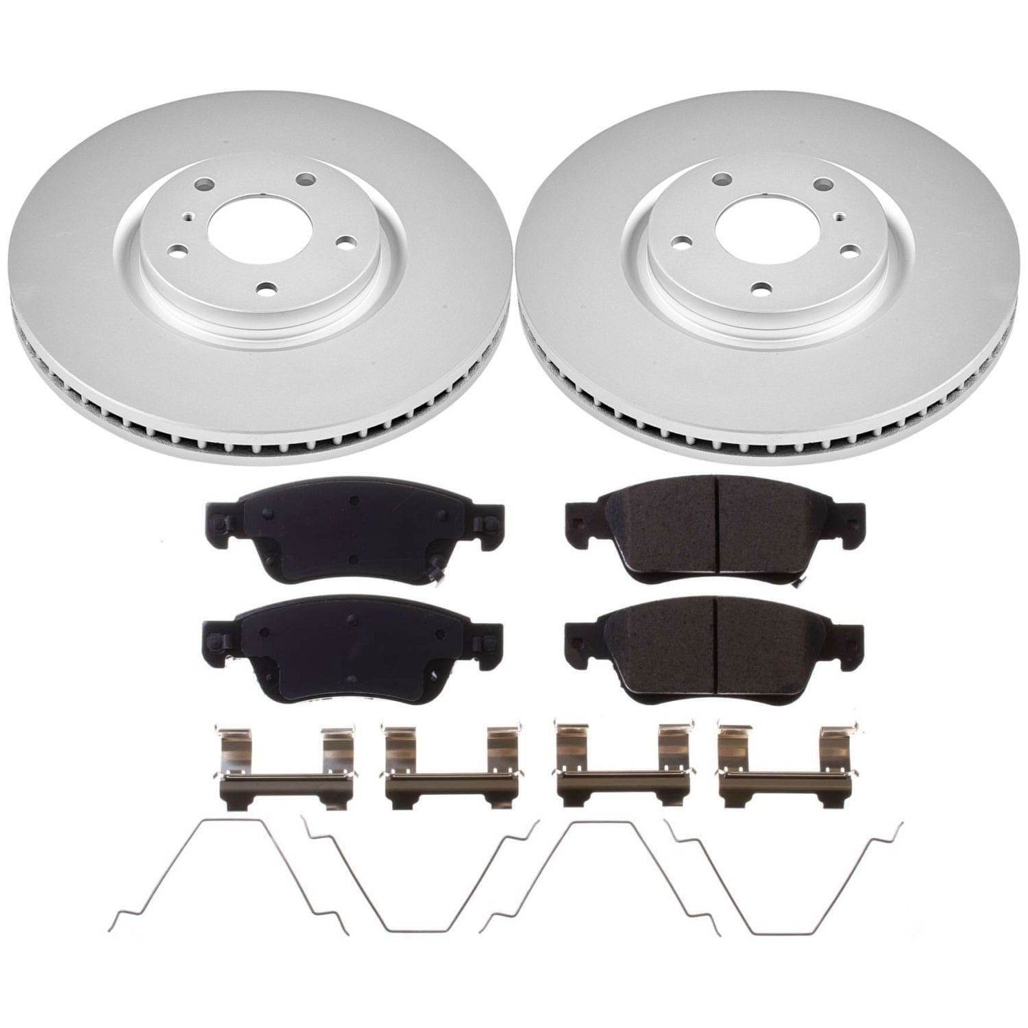 Power Stop - CRK3022 - Front - Disc Brake Pad and Rotor Kit image 1