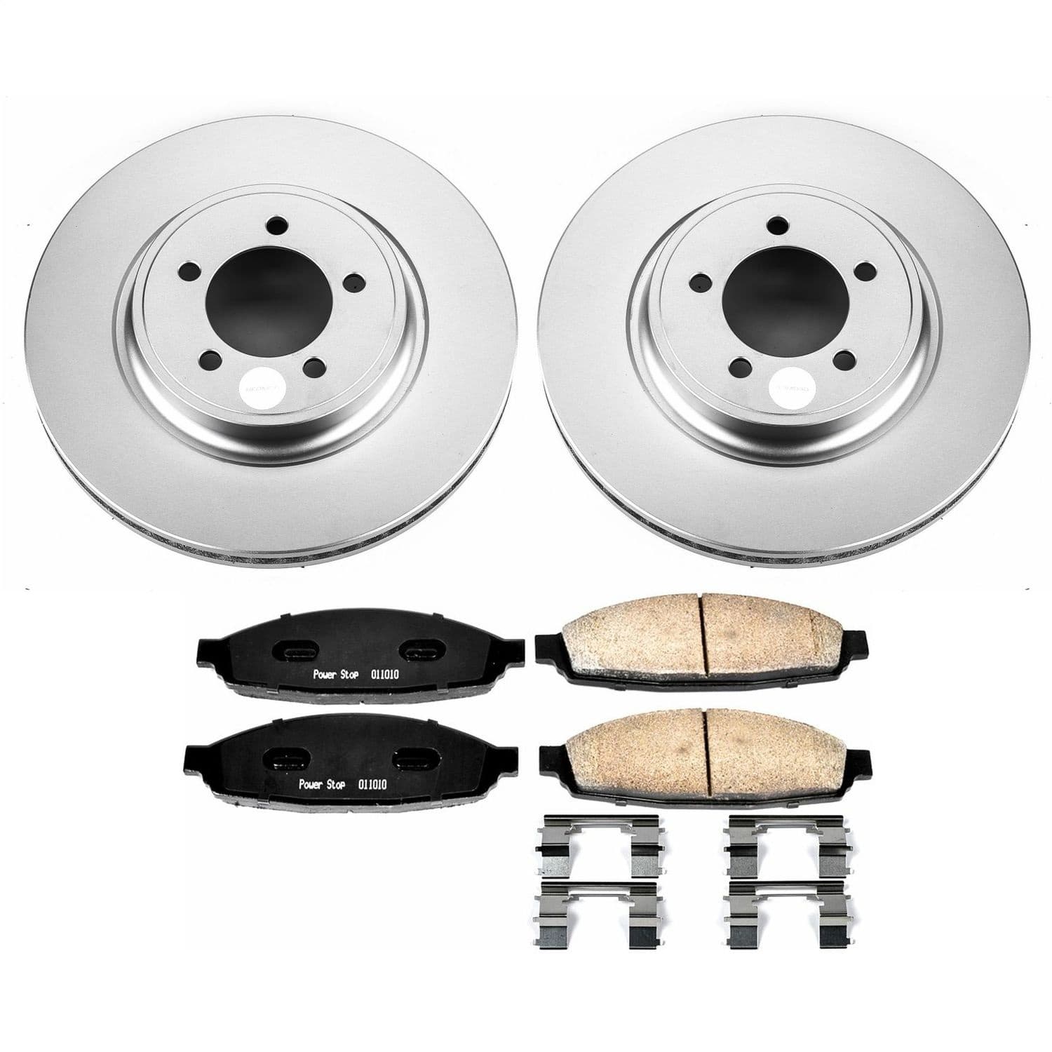 Power Stop - CRK3024 - Front - Disc Brake Pad and Rotor Kit image 1