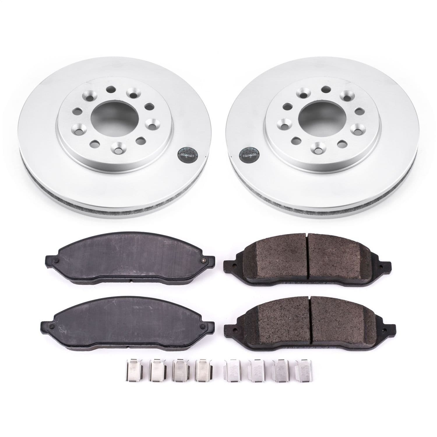 Power Stop - CRK3051 - Front - Disc Brake Pad and Rotor Kit image 1