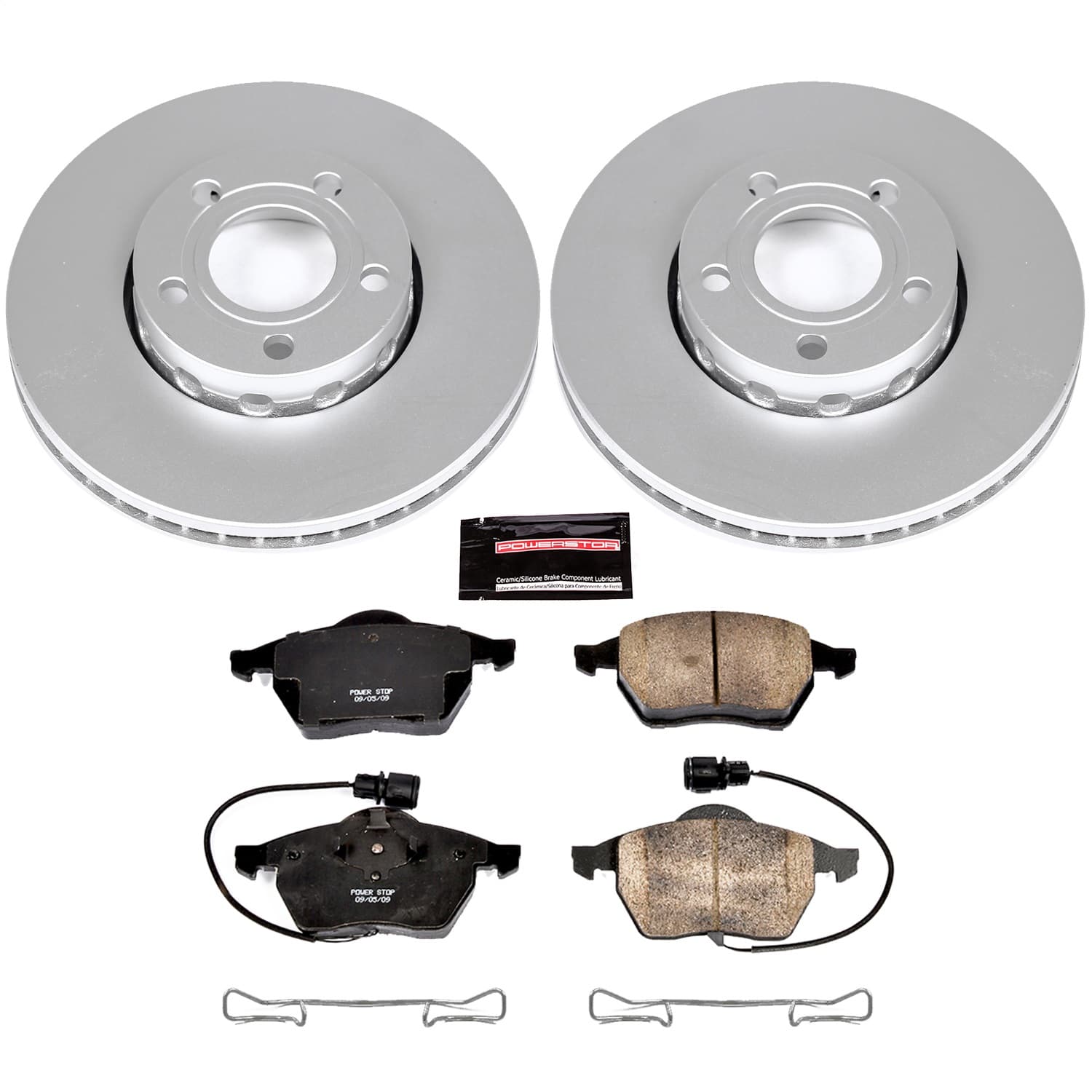 Power Stop - CRK3104 - Front - Disc Brake Pad and Rotor Kit image 1