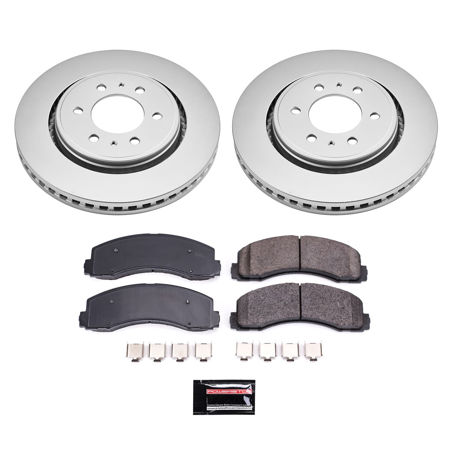 Power Stop - CRK3167 - Front - Disc Brake Pad and Rotor Kit image 1
