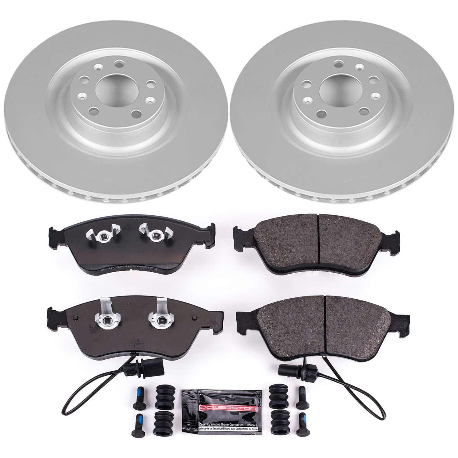 Power Stop - CRK4570 - Front - Disc Brake Pad and Rotor Kit image 1