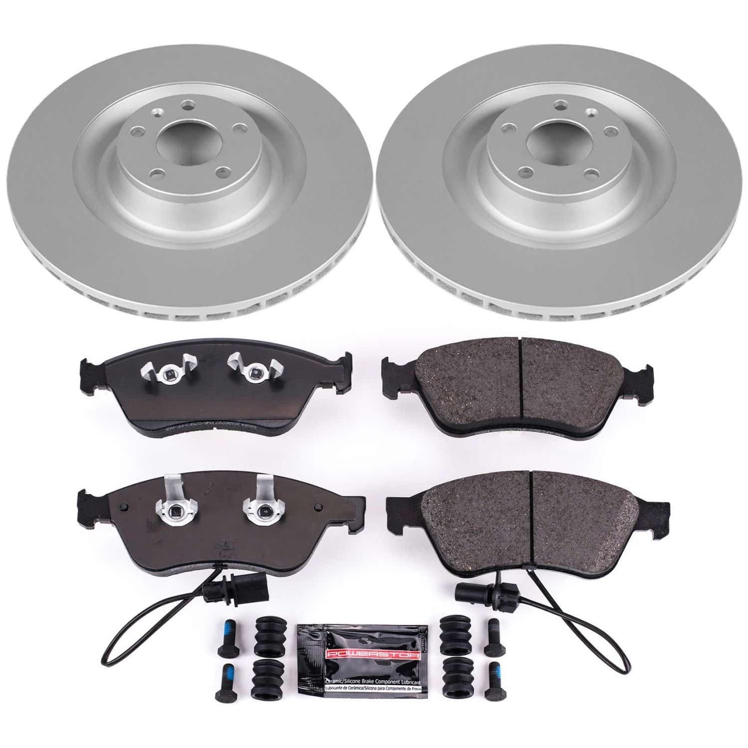 Power Stop - CRK4571 - Front - Disc Brake Pad and Rotor Kit image 1
