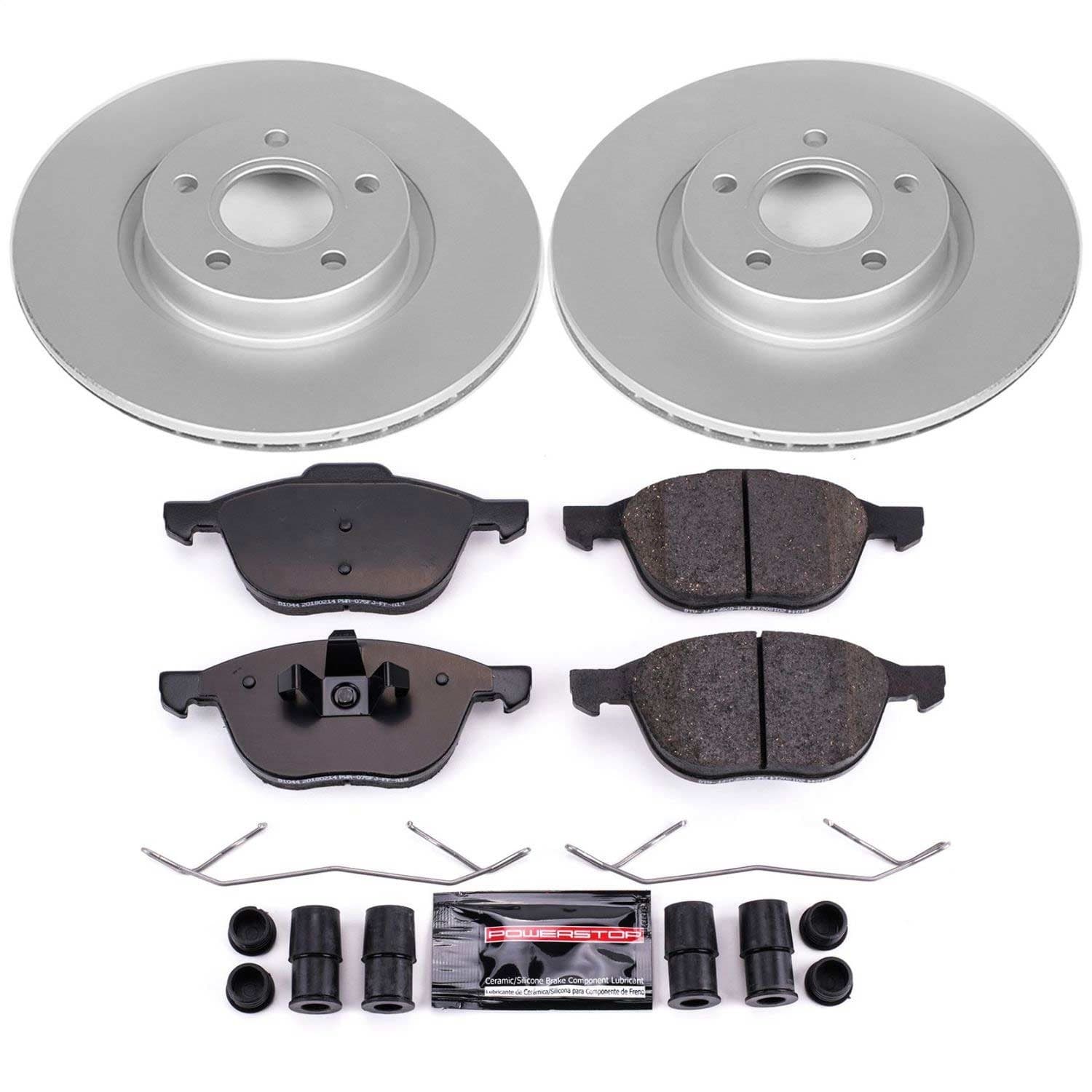 Power Stop - CRK4575 - Front - Disc Brake Pad and Rotor Kit image 1