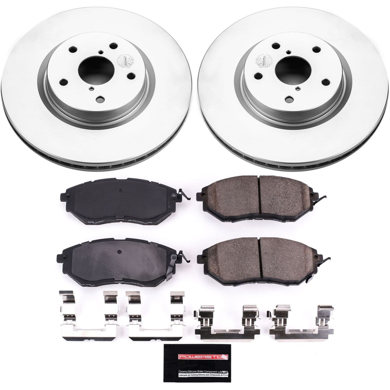 Power Stop - CRK4603 - Front - Disc Brake Pad and Rotor Kit image 1
