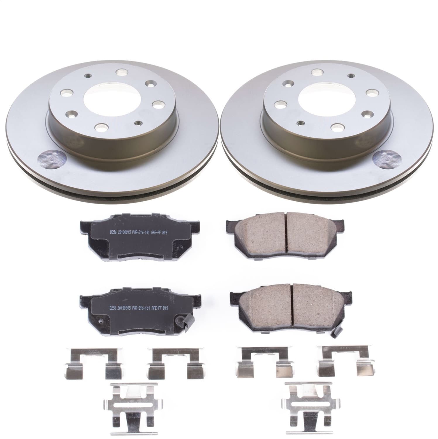 Power Stop - CRK4795 - Front - Disc Brake Pad and Rotor Kit image 1