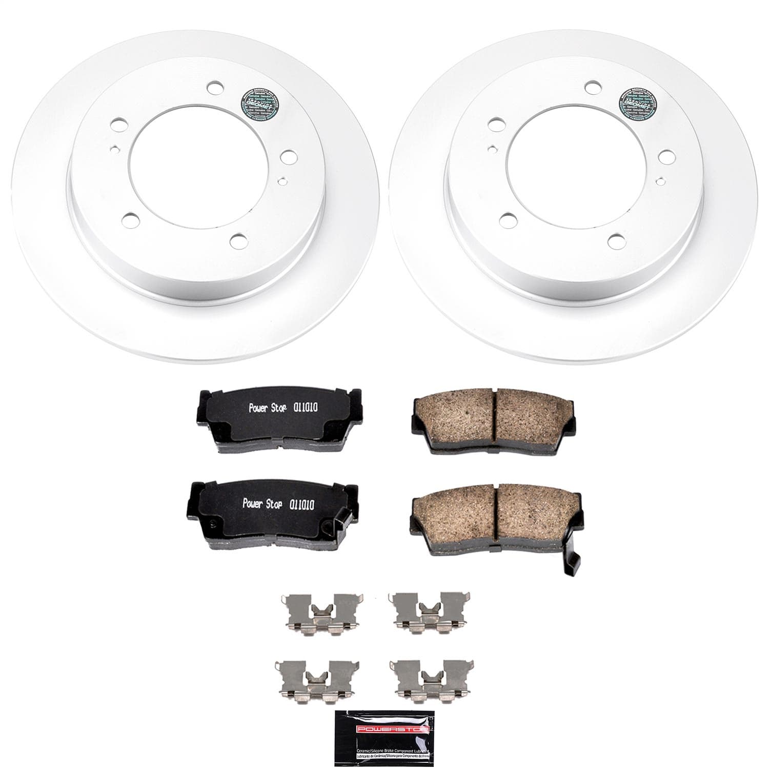 Power Stop - CRK4919 - Front - Disc Brake Pad and Rotor Kit image 1