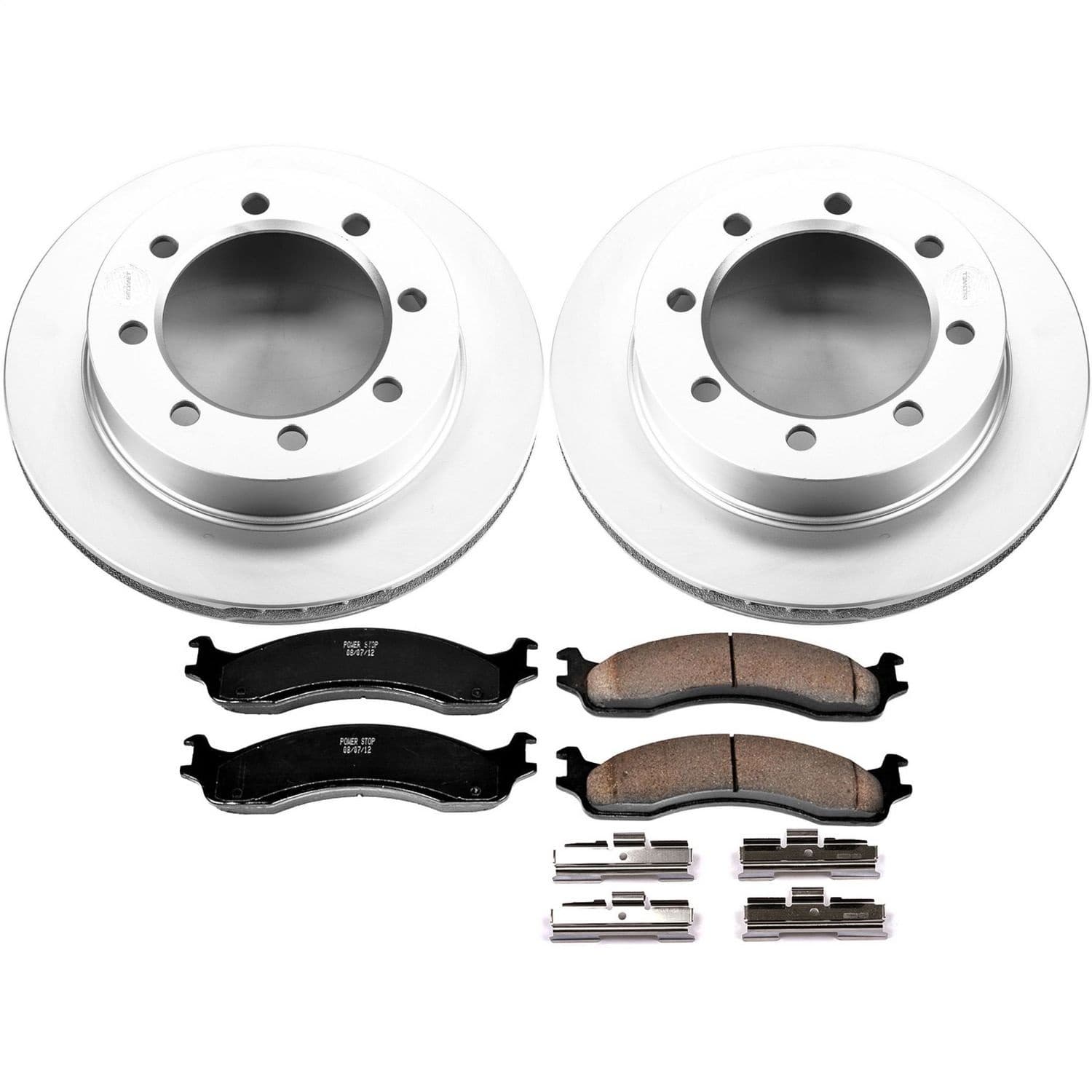 Power Stop - CRK5089 - Front - Disc Brake Pad and Rotor Kit image 1