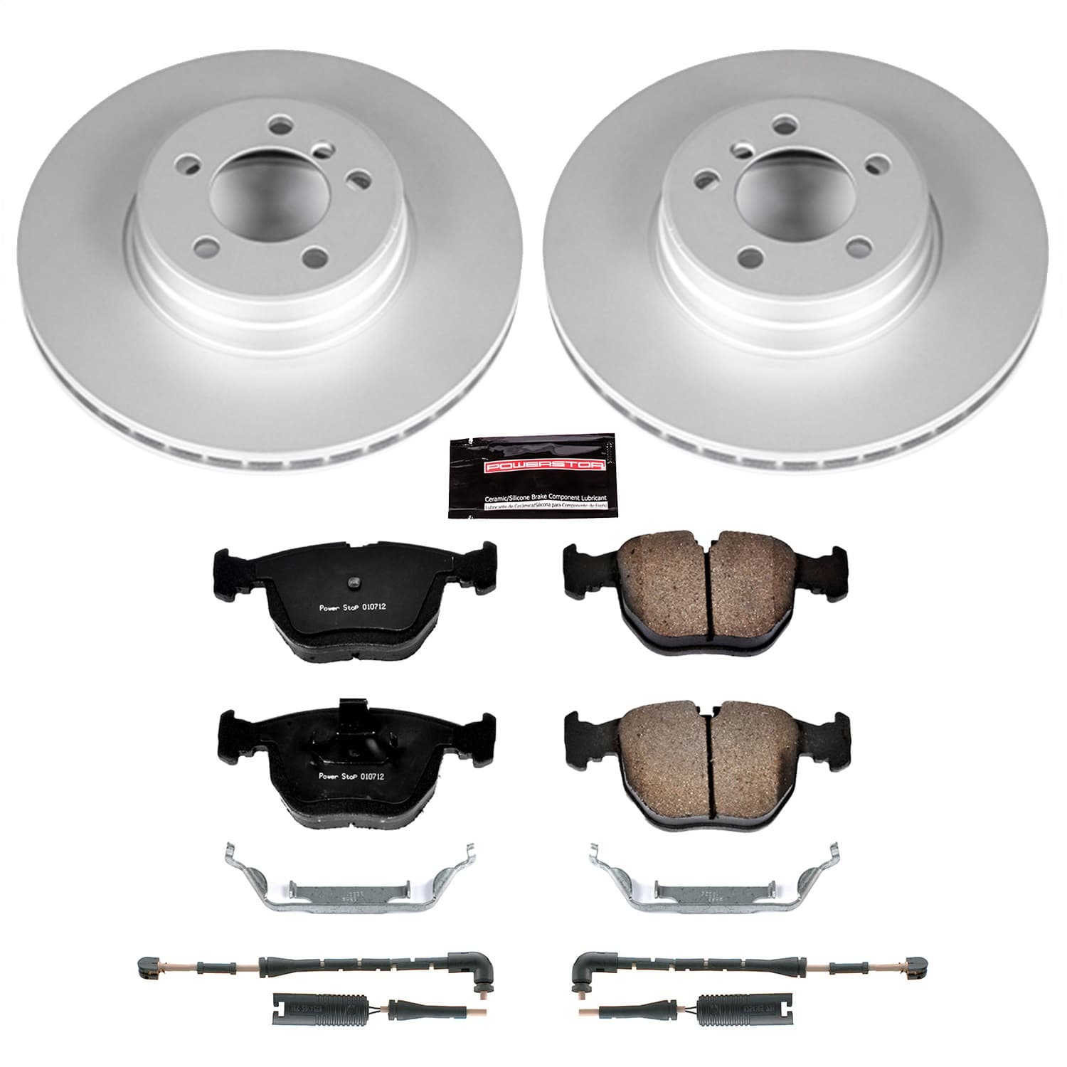 Power Stop - CRK5111 - Front - Disc Brake Pad and Rotor Kit image 1