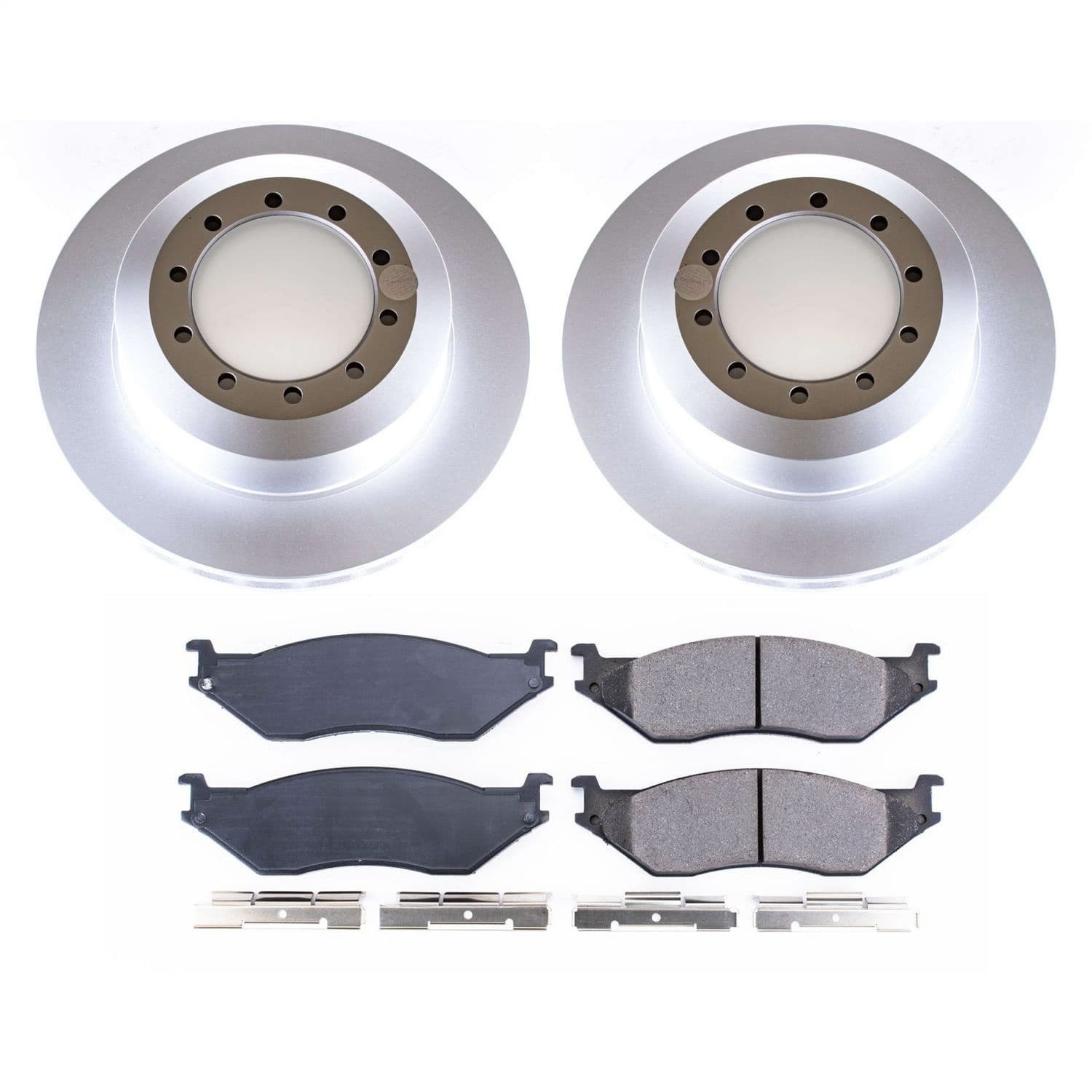 Power Stop - CRK5184 - Rear - Disc Brake Pad and Rotor Kit image 1