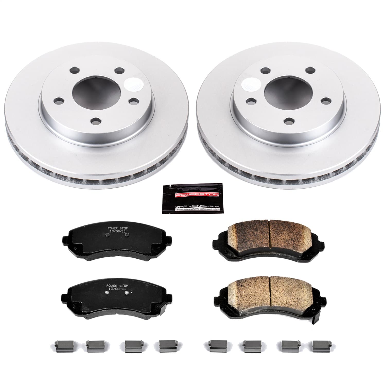 Power Stop - CRK5233 - Front - Disc Brake Pad and Rotor Kit image 1