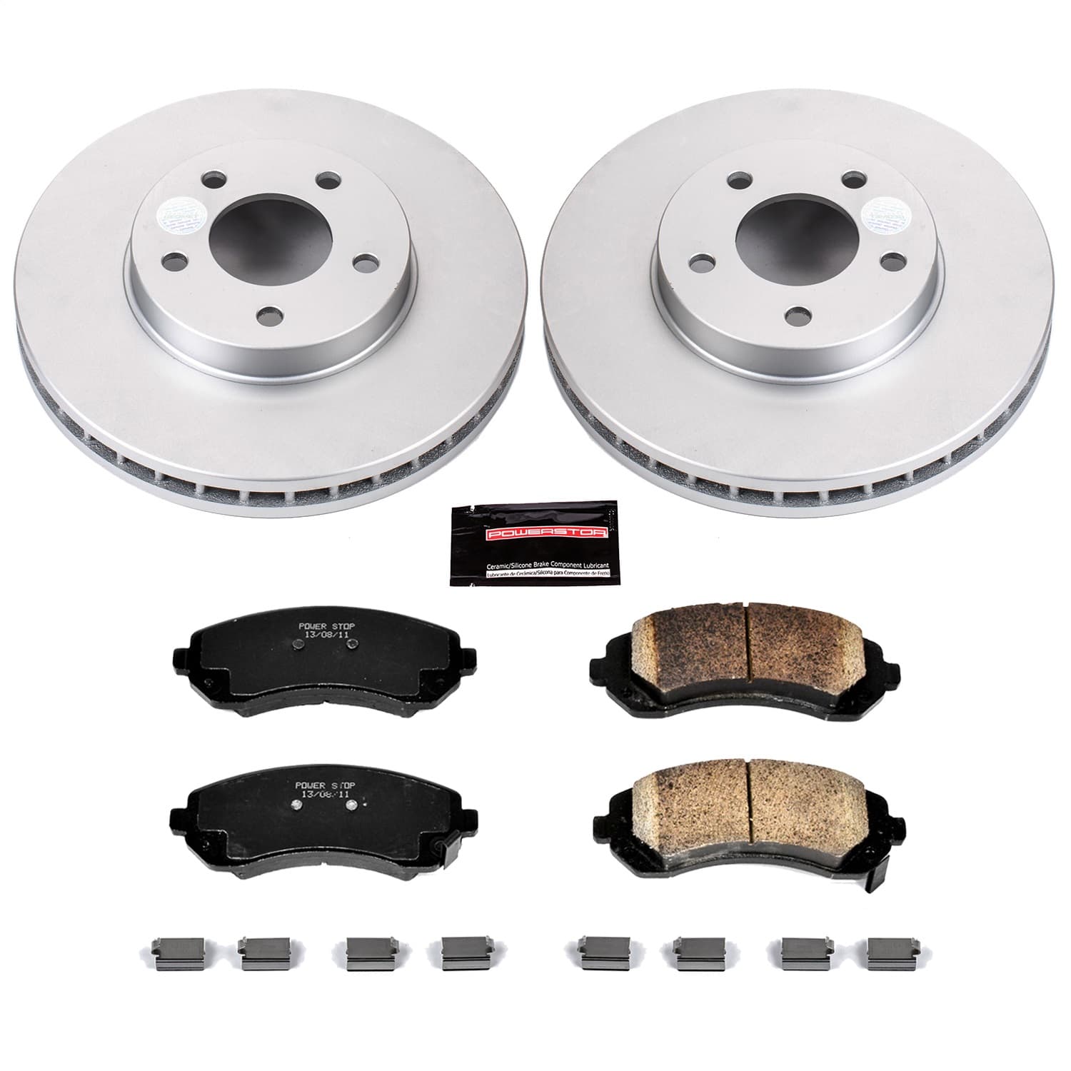 Power Stop - CRK5234 - Front - Disc Brake Pad and Rotor Kit image 1