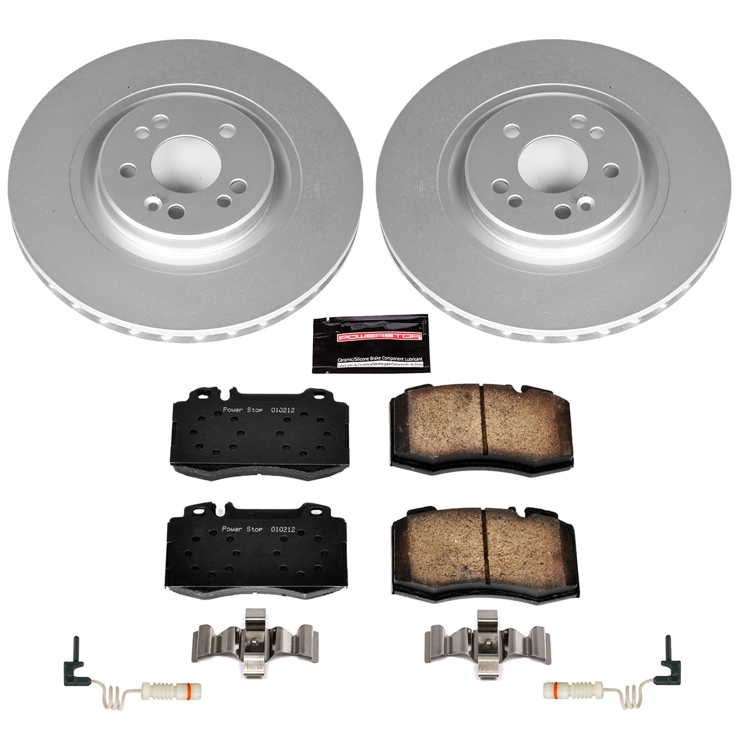 Power Stop - CRK5236 - Front - Disc Brake Pad and Rotor Kit image 1