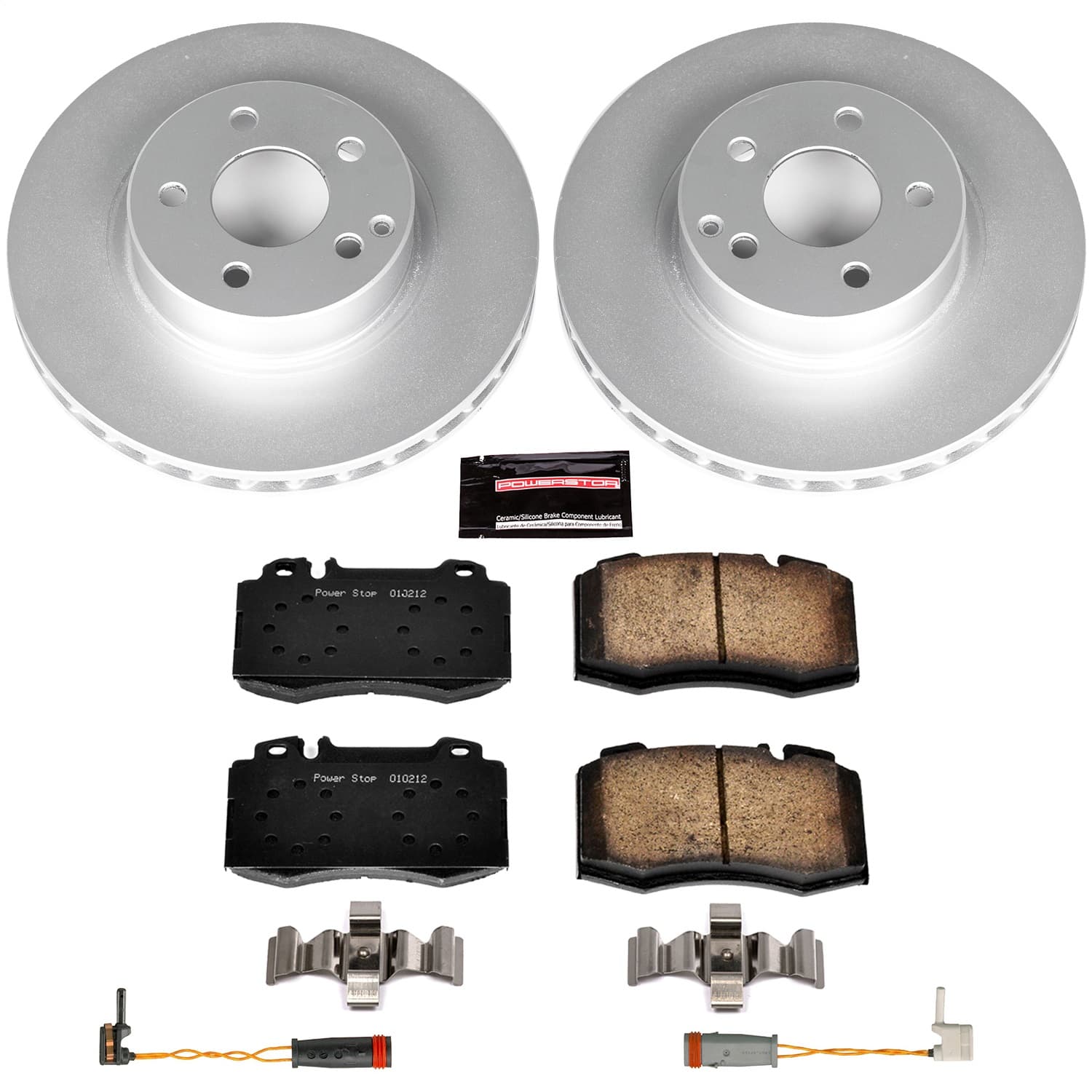Power Stop - CRK5239 - Front - Disc Brake Pad and Rotor Kit image 1