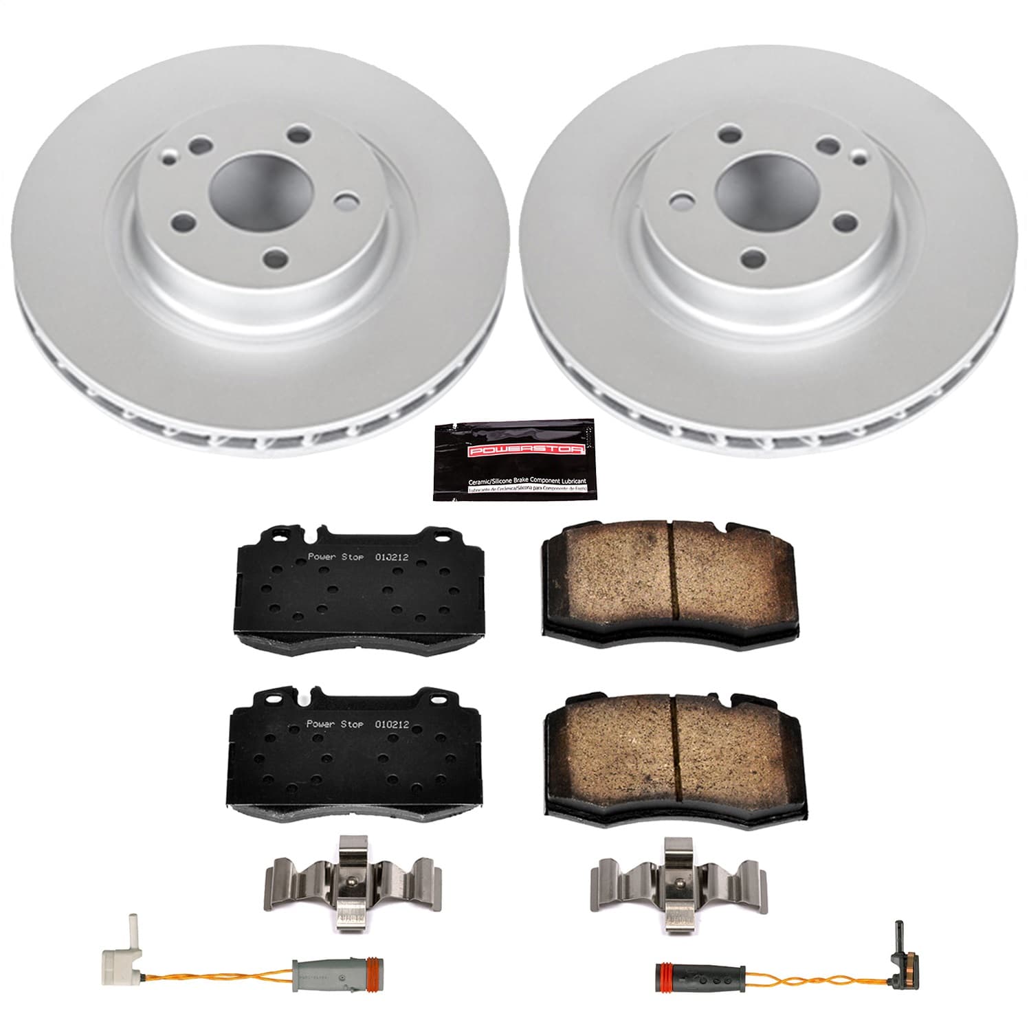 Power Stop - CRK5241 - Front - Disc Brake Pad and Rotor Kit image 1