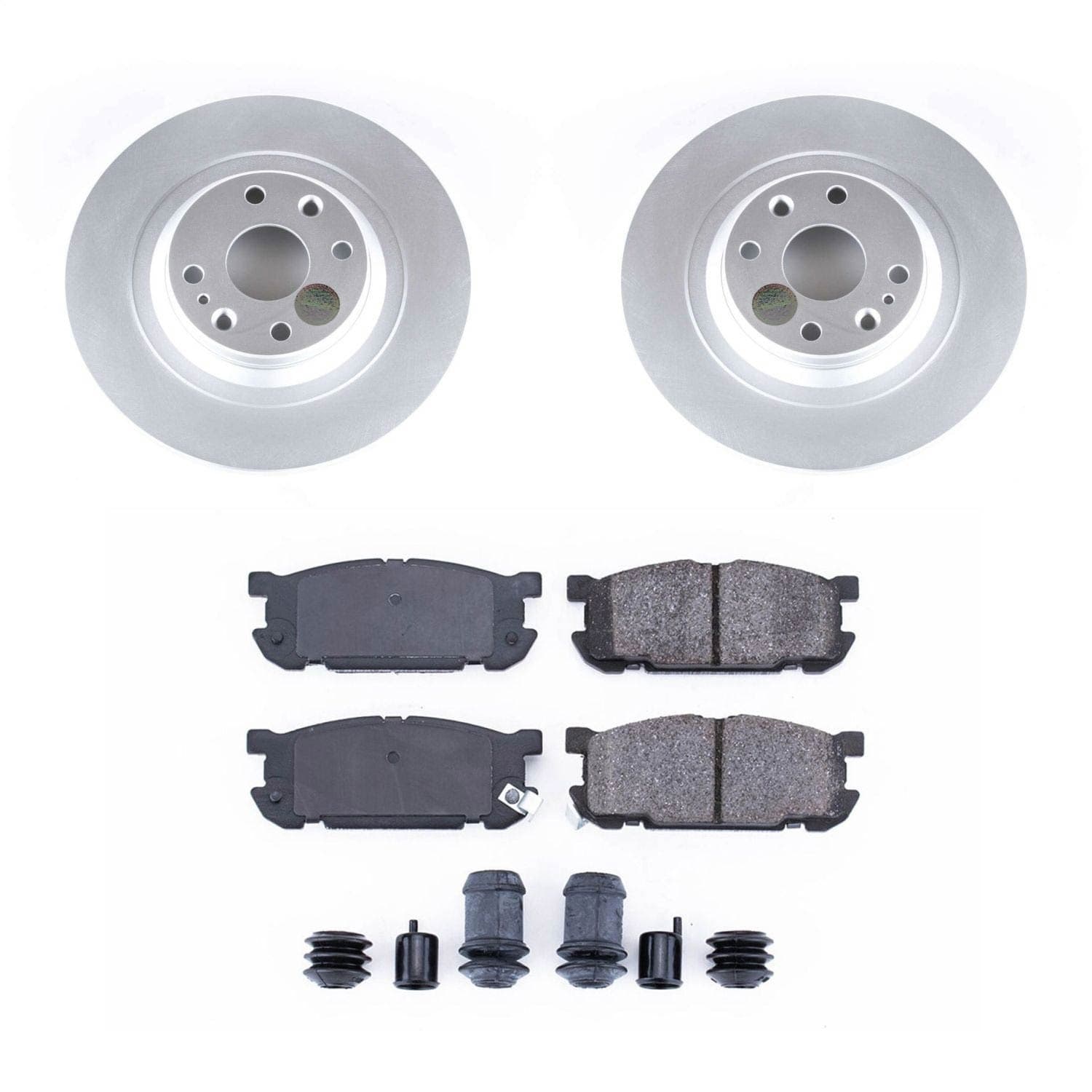 Power Stop - CRK5267 - Rear - Disc Brake Pad and Rotor Kit image 1