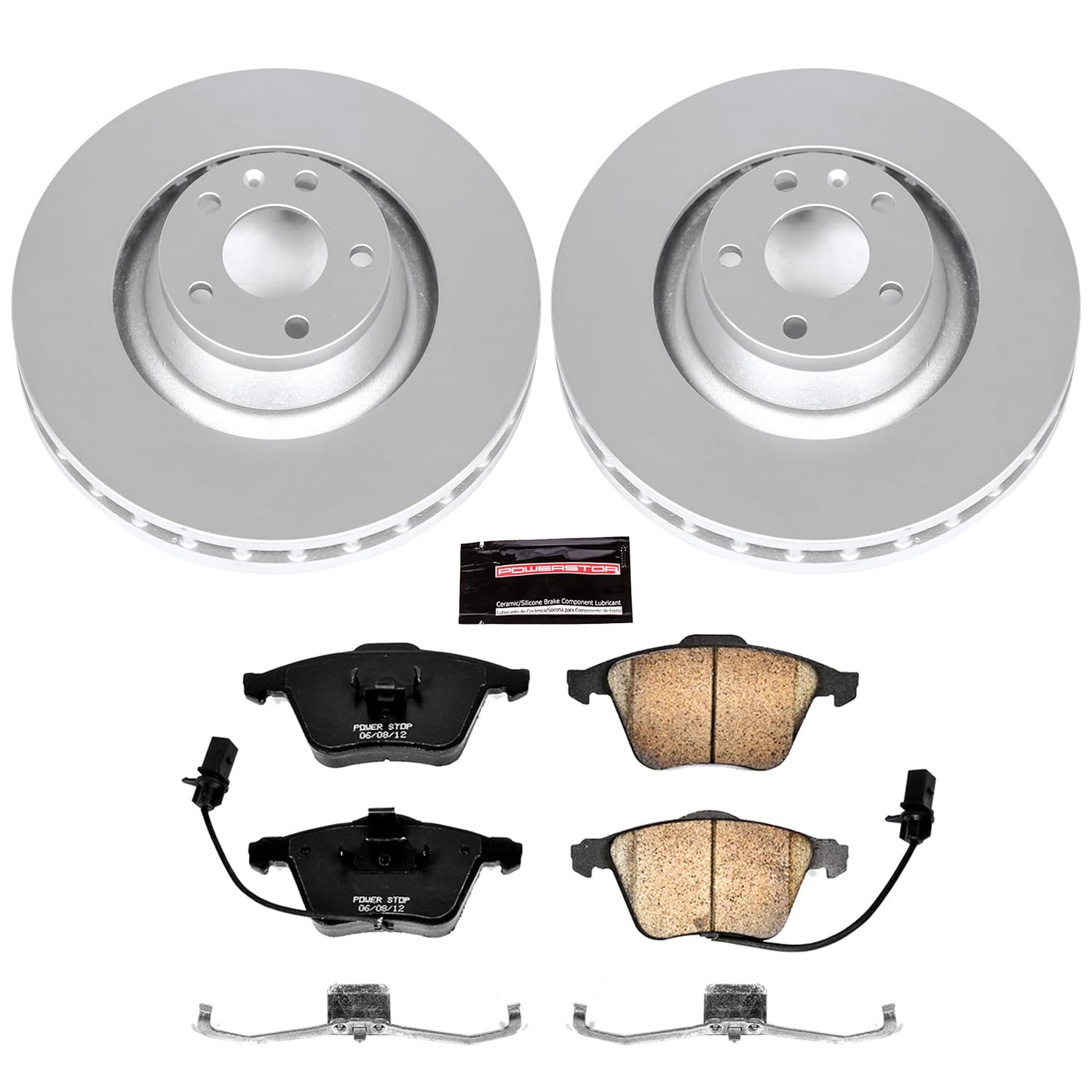 Power Stop - CRK5277 - Front - Disc Brake Pad and Rotor Kit image 1