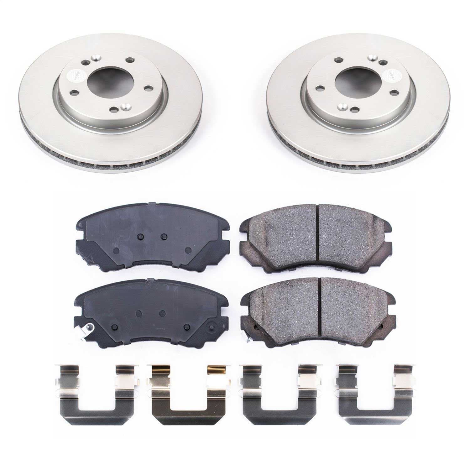 Power Stop - CRK5291 - Front - Disc Brake Pad and Rotor Kit image 1