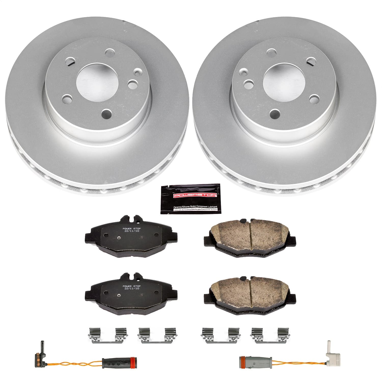 Power Stop - CRK5325 - Front - Disc Brake Pad and Rotor Kit image 1