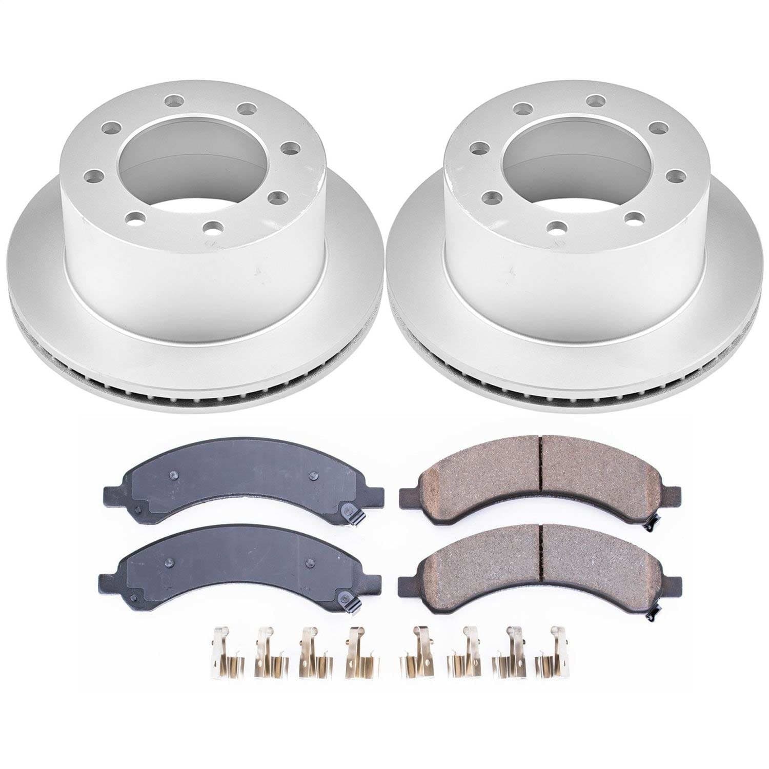Power Stop - CRK5328 - Rear - Disc Brake Pad and Rotor Kit image 1