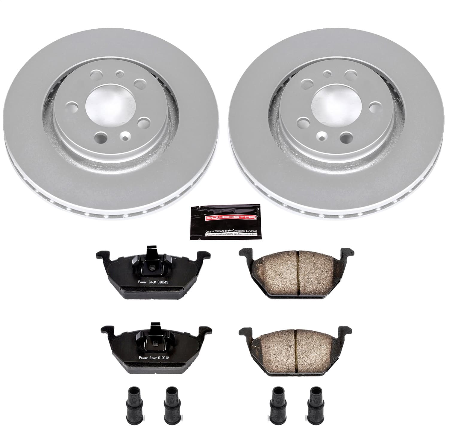 Power Stop - CRK5401 - Front - Disc Brake Pad and Rotor Kit image 1