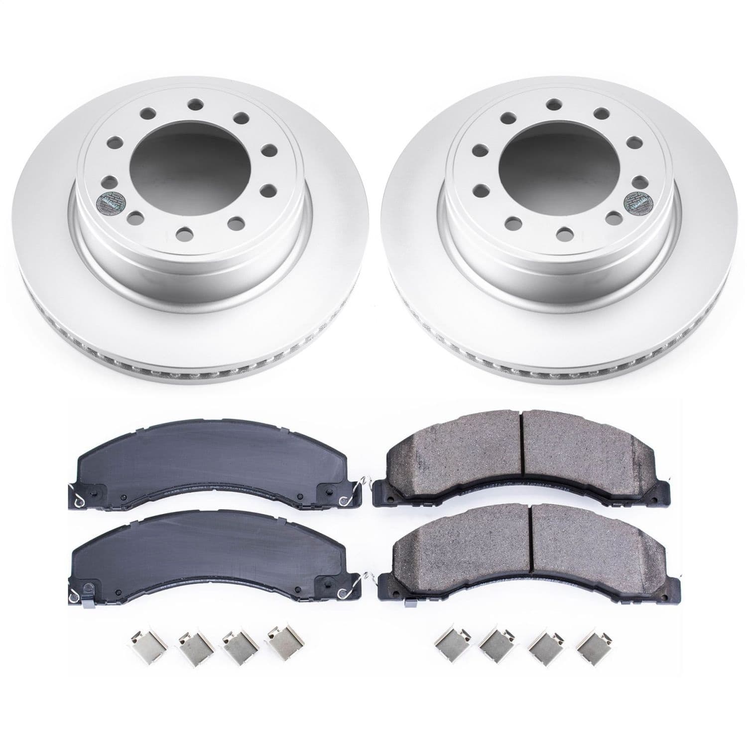 Power Stop - CRK5567 - Front - Disc Brake Pad and Rotor Kit image 1