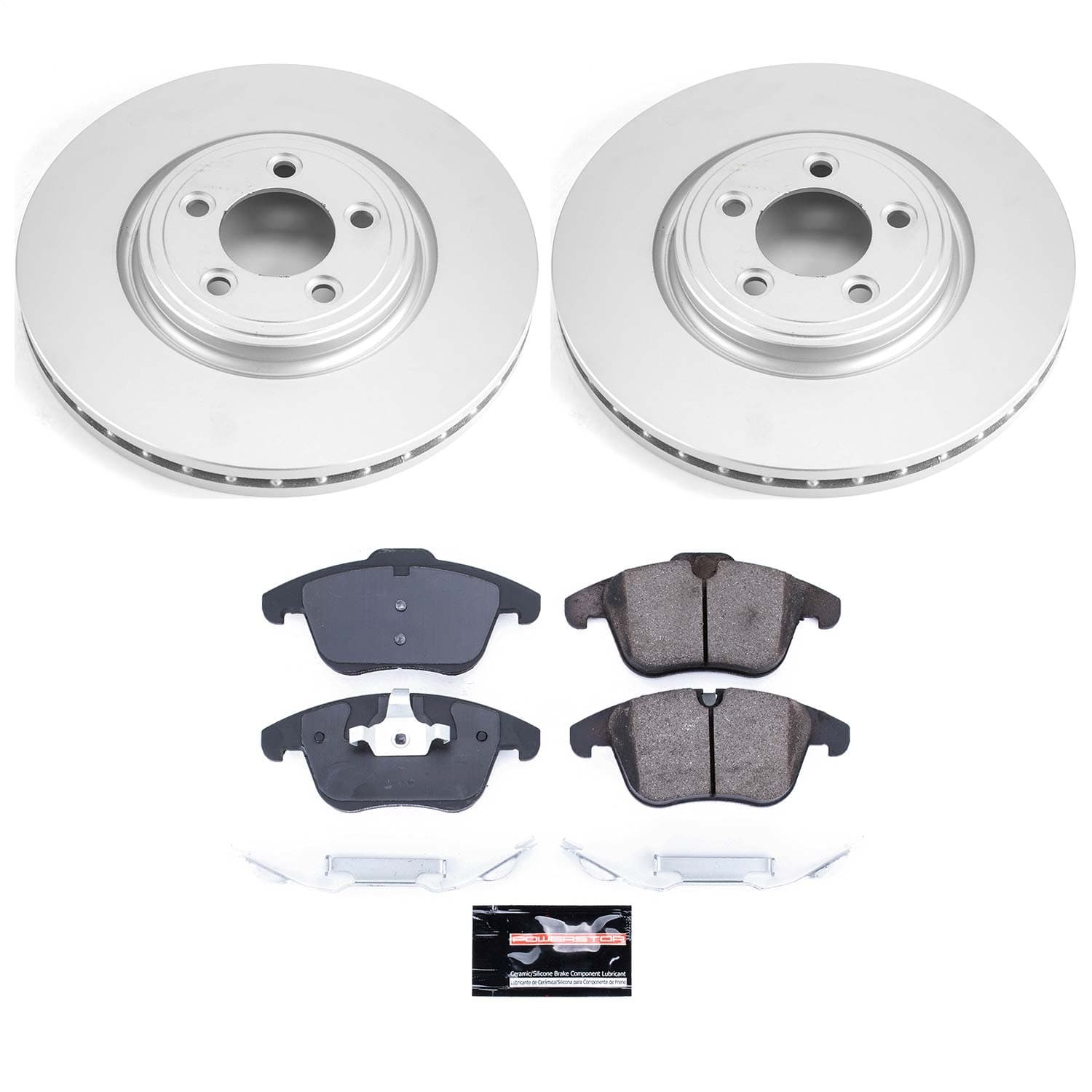 Power Stop - CRK5636 - Front - Disc Brake Pad and Rotor Kit image 1