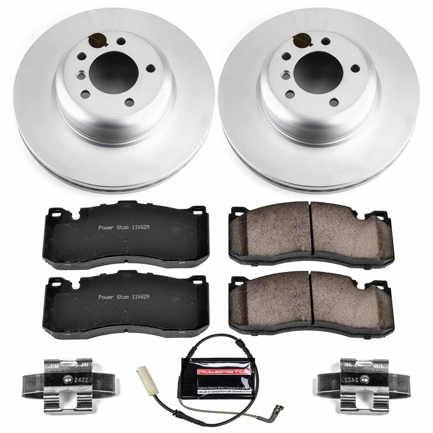 Power Stop - CRK5685 - Front - Disc Brake Pad and Rotor Kit image 1