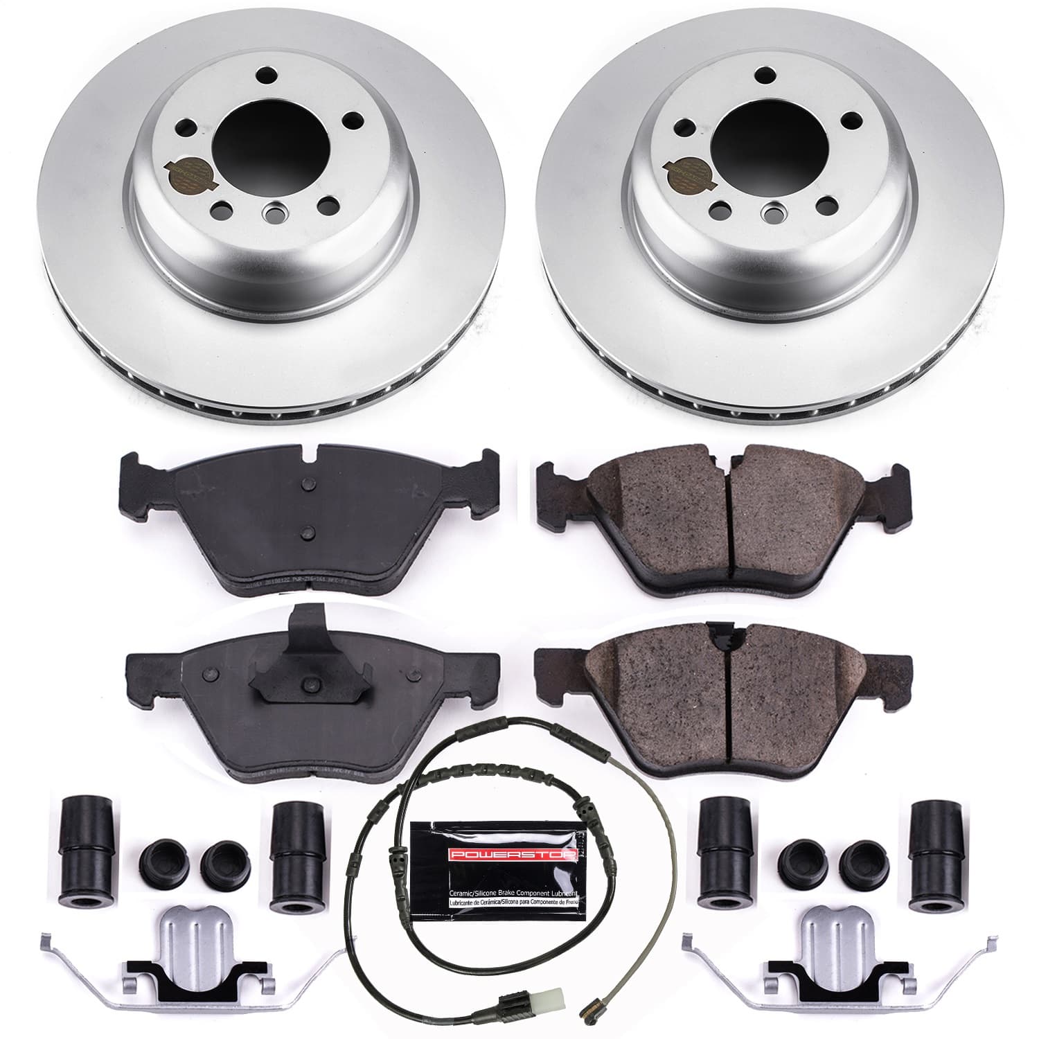 Power Stop - CRK5691 - Front - Disc Brake Pad and Rotor Kit image 1