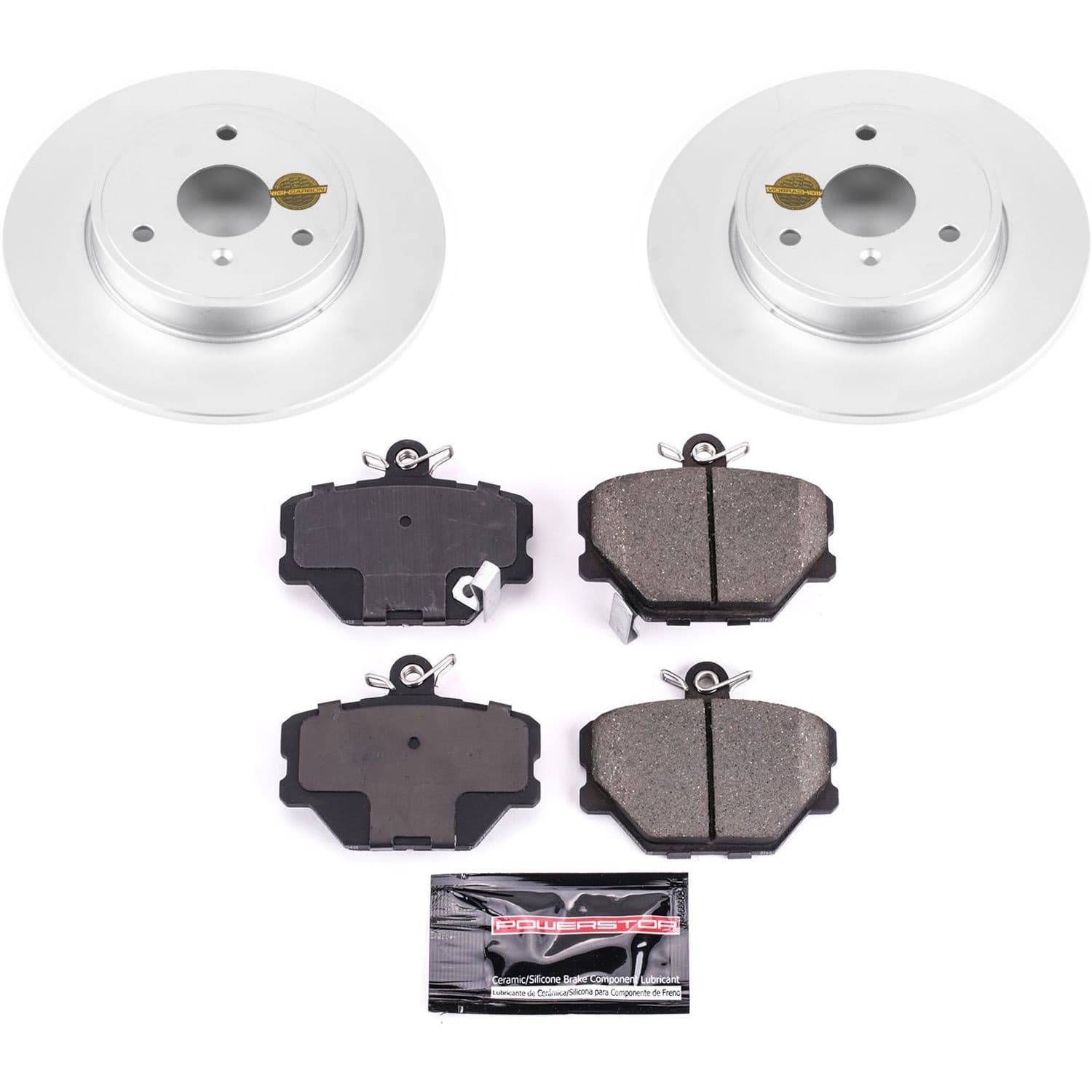 Power Stop - CRK5695 - Front - Disc Brake Pad and Rotor Kit image 1