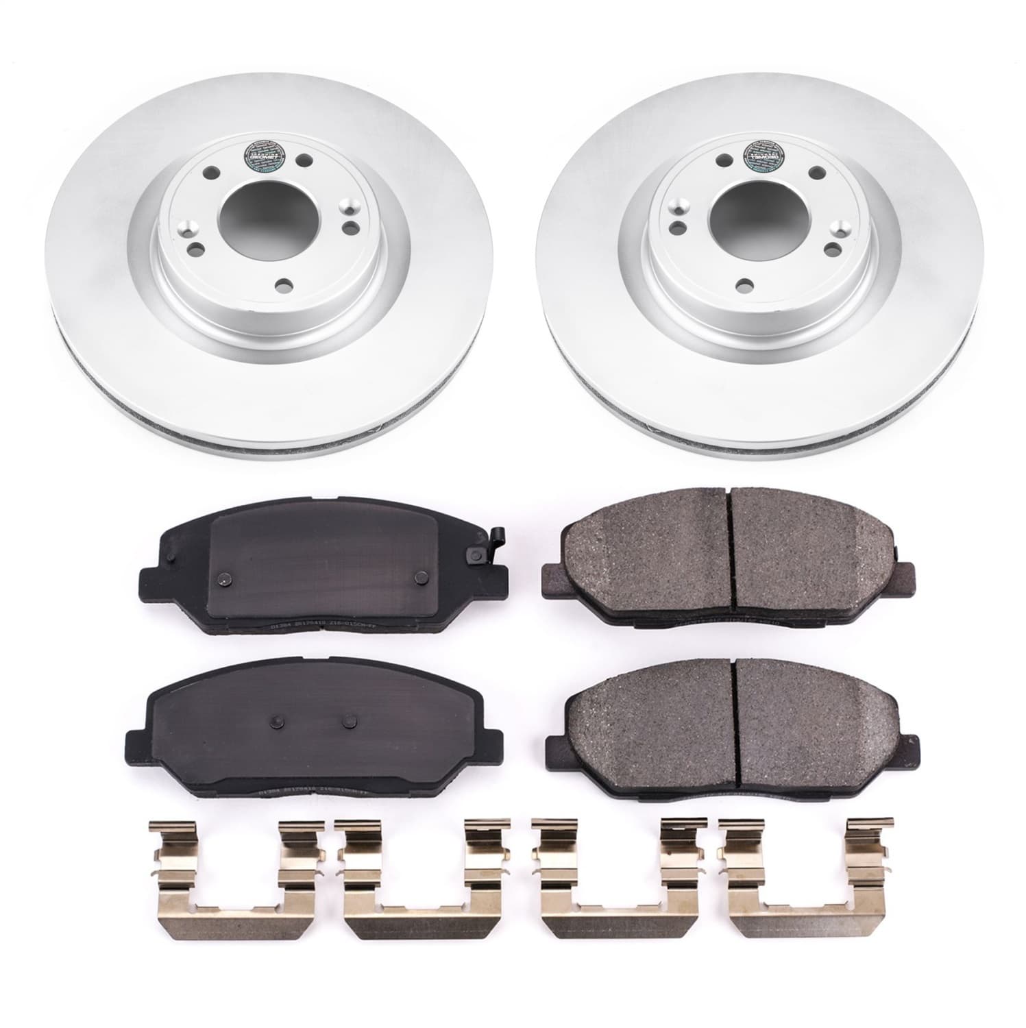 Power Stop - CRK5921 - Front - Disc Brake Pad and Rotor Kit image 1