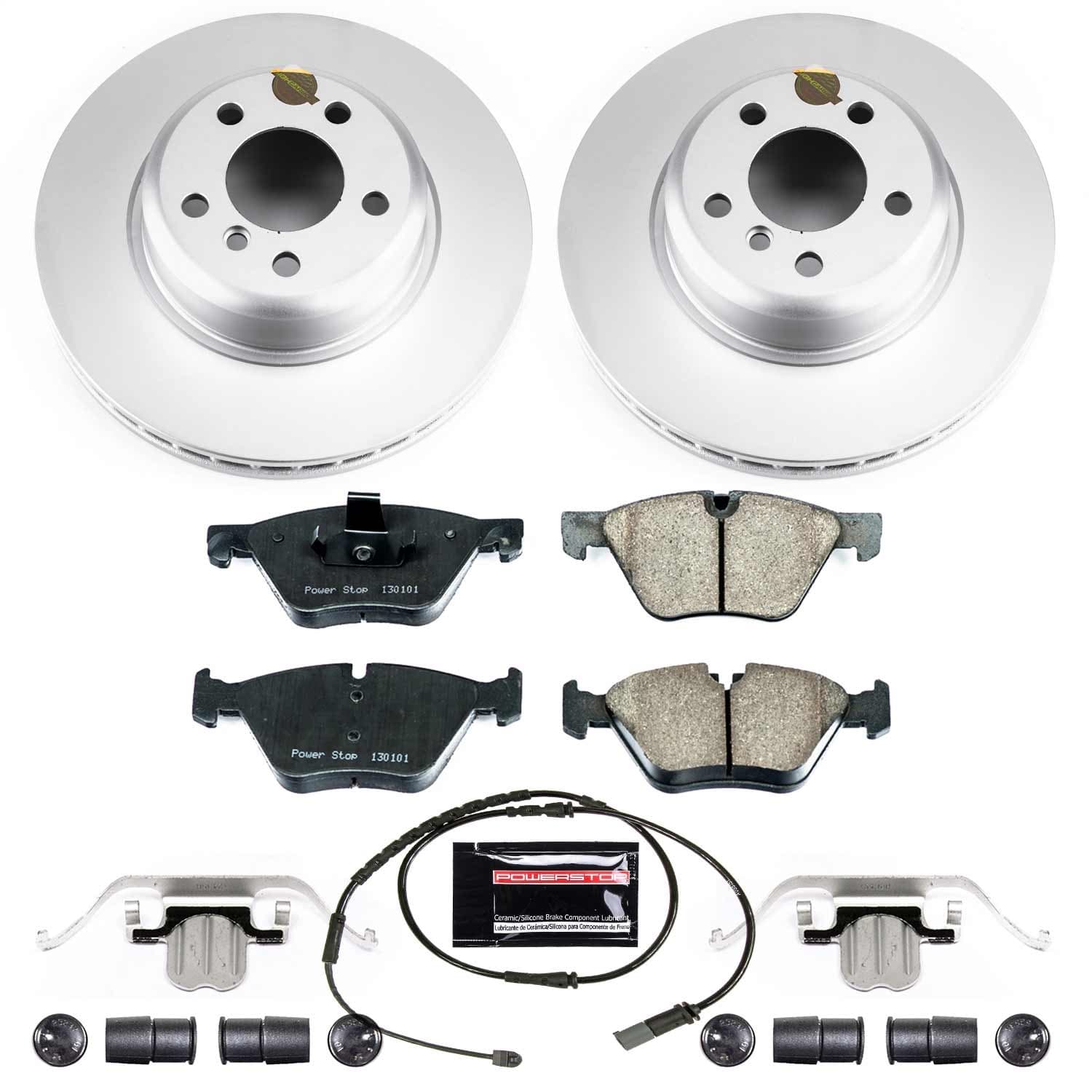 Power Stop - CRK6032 - Front - Disc Brake Pad and Rotor Kit image 1