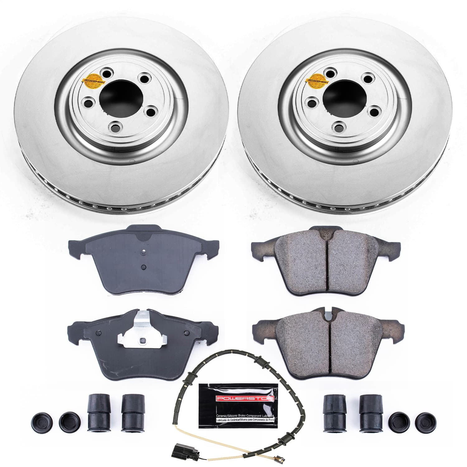 Power Stop - CRK6282 - Front - Disc Brake Pad and Rotor Kit image 1