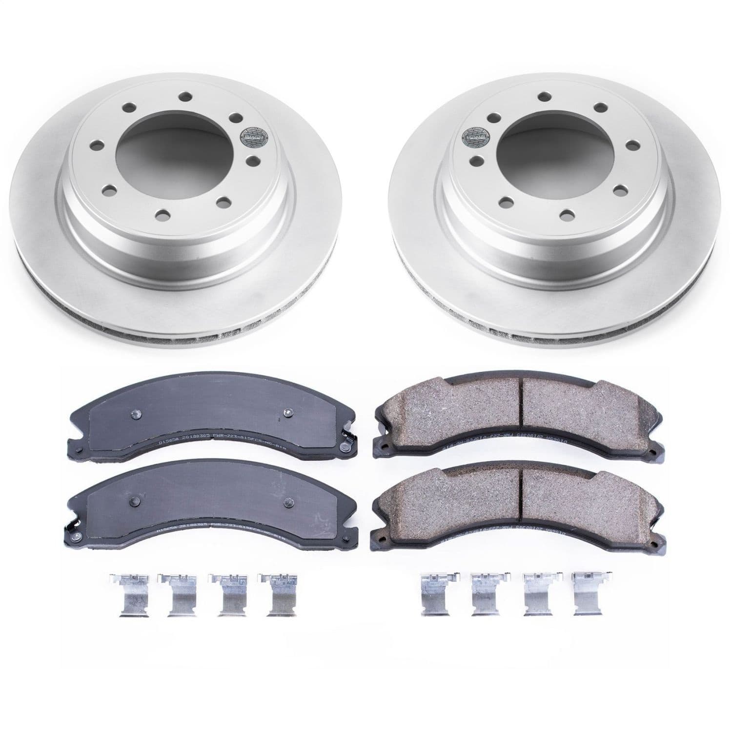 Power Stop - CRK6517 - Rear - Disc Brake Pad and Rotor Kit image 1