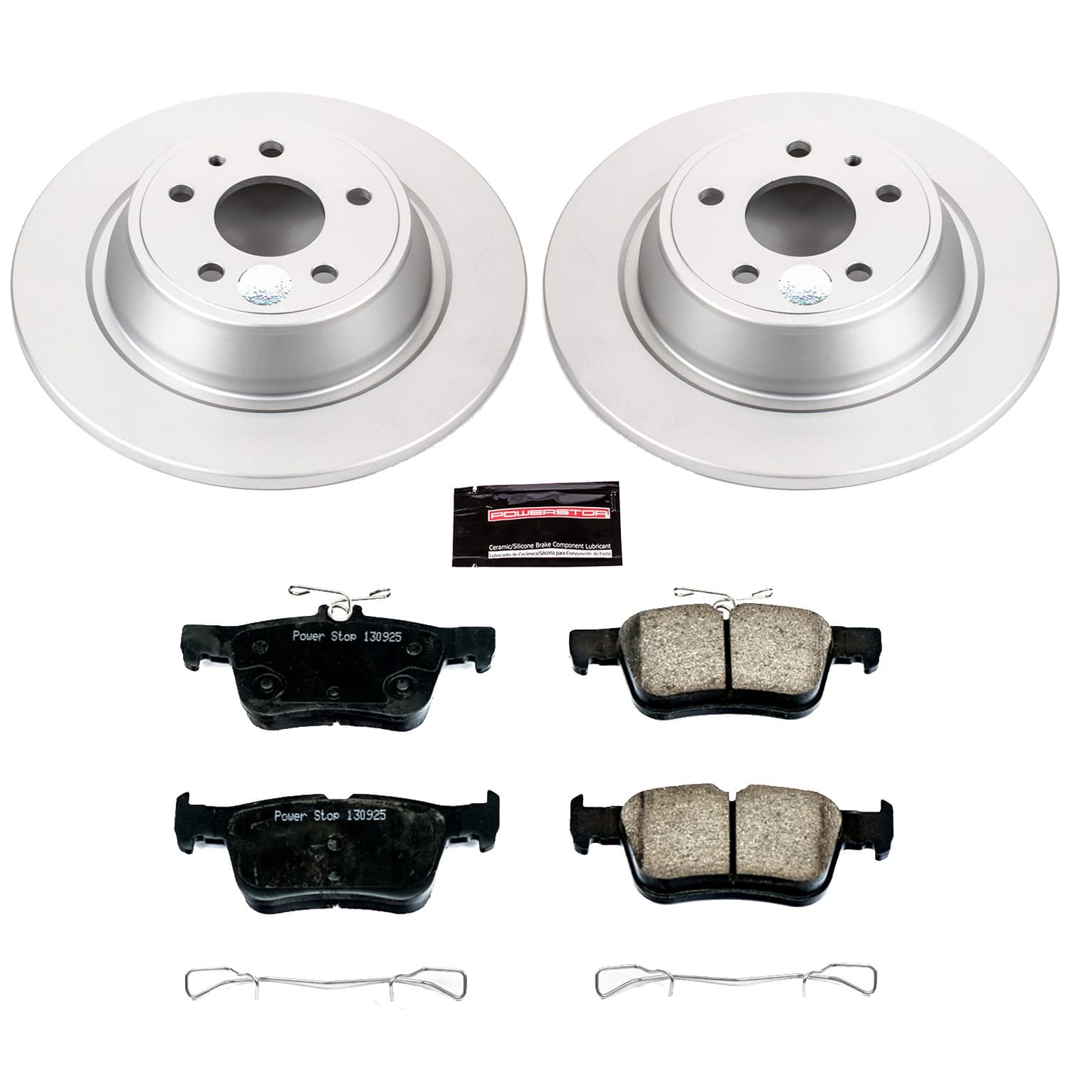 Power Stop - CRK6559 - Rear - Disc Brake Pad and Rotor Kit image 1