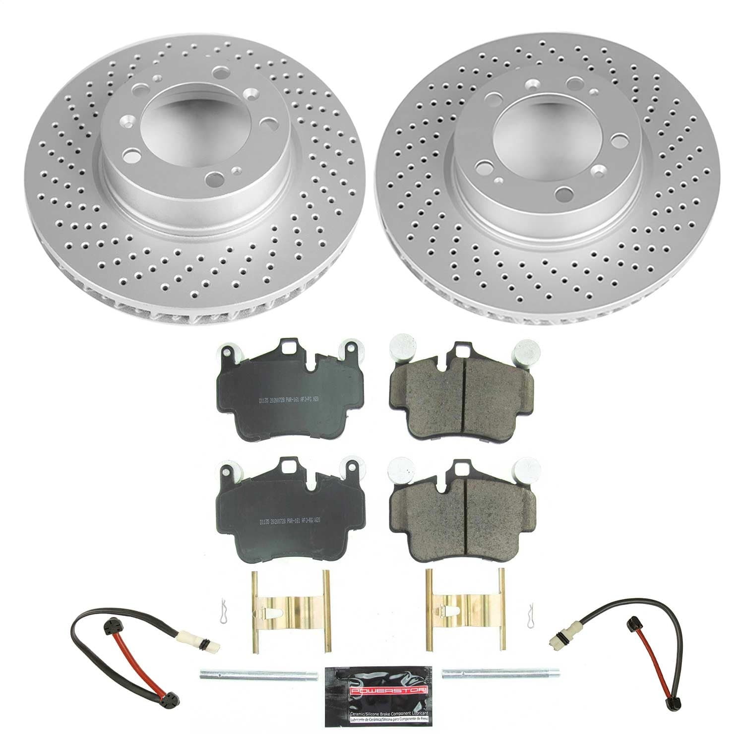 Power Stop - CRK6731 - Front - Disc Brake Pad and Rotor Kit image 1