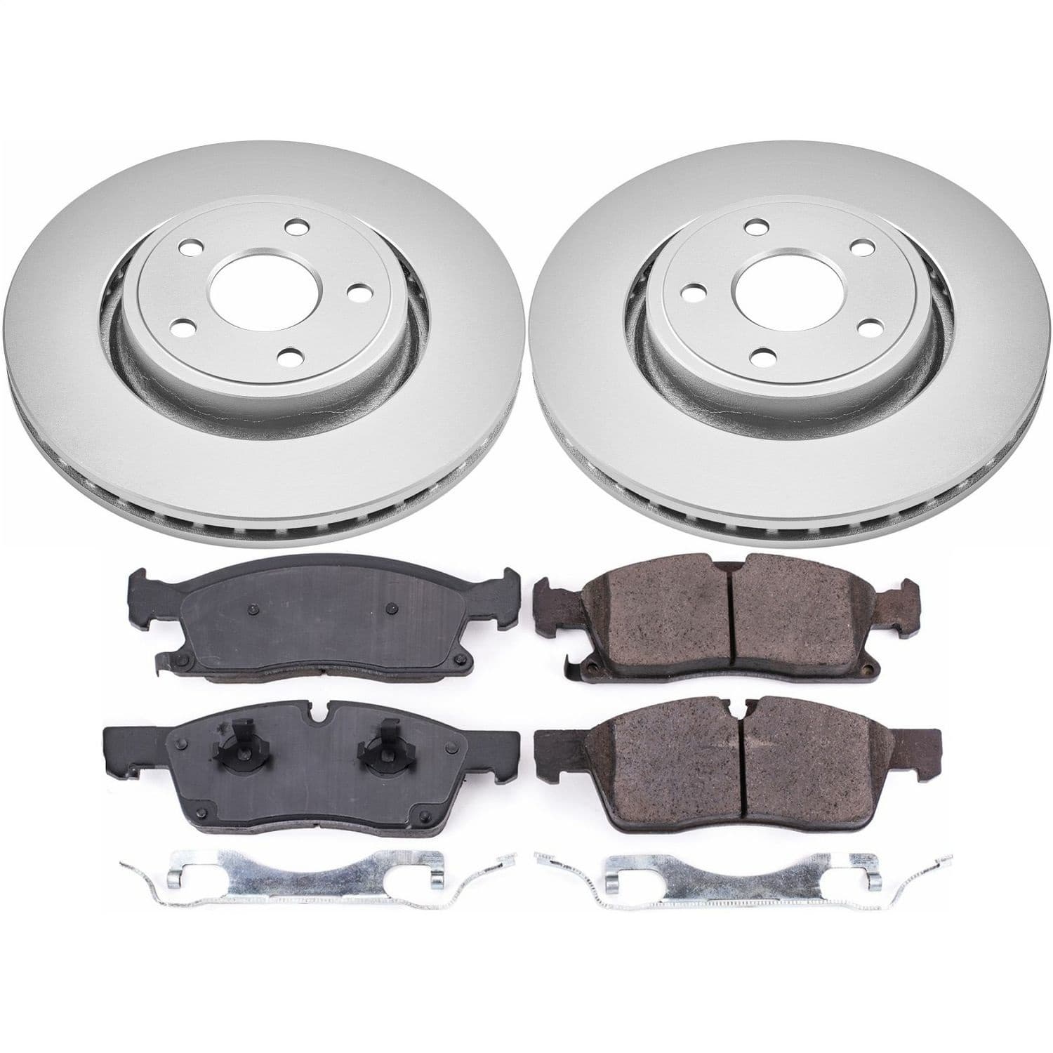 Power Stop - CRK7133 - Front - Disc Brake Pad and Rotor Kit image 1