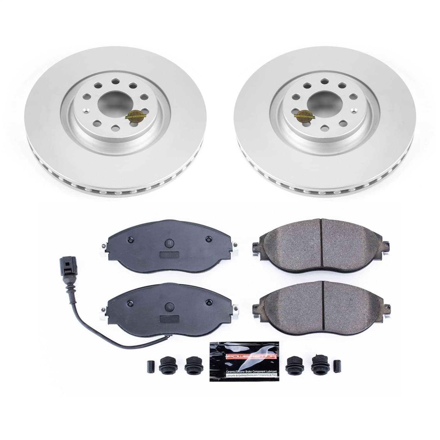 Power Stop - CRK7175 - Front - Disc Brake Pad and Rotor Kit image 1