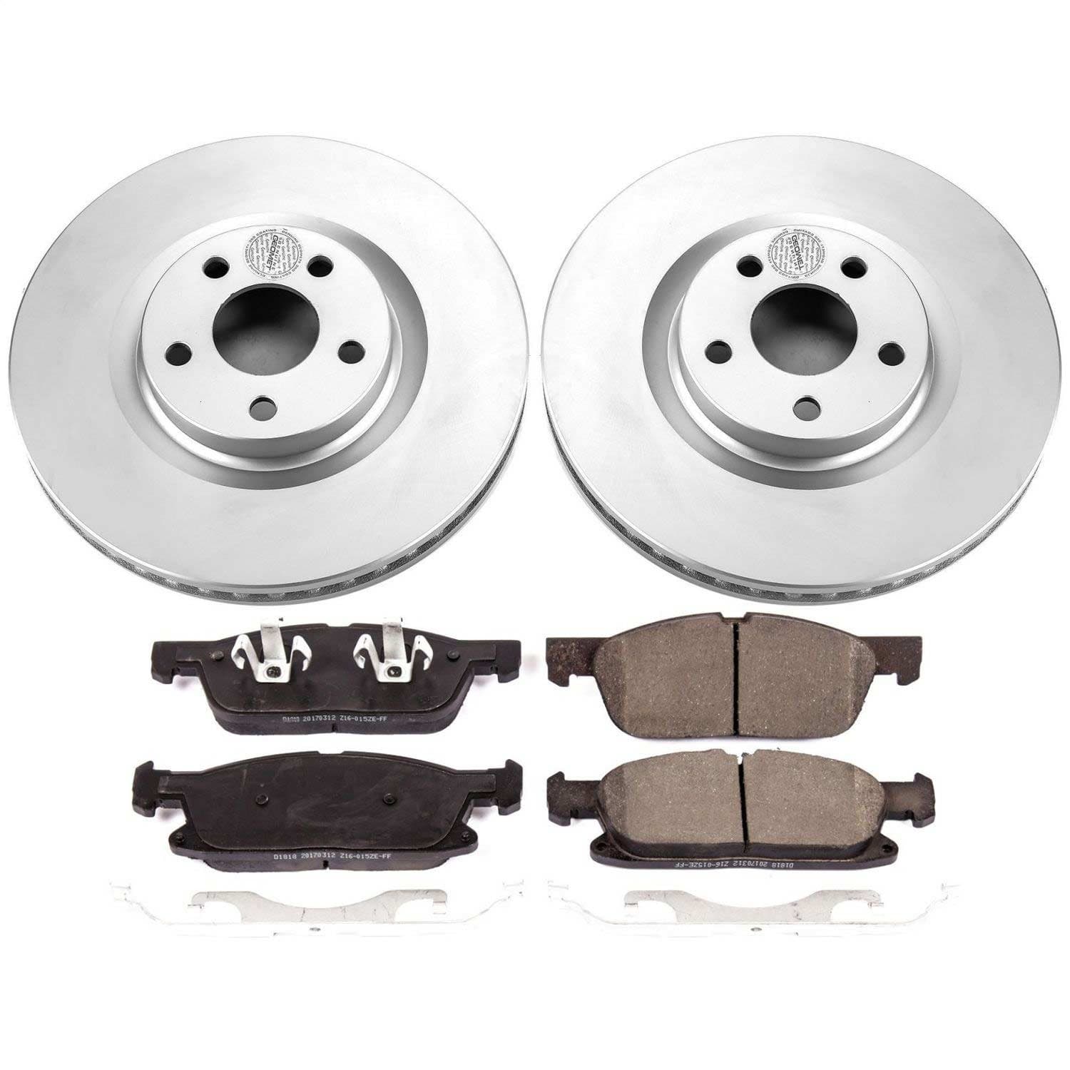 Power Stop - CRK7321 - Front - Disc Brake Pad and Rotor Kit image 1