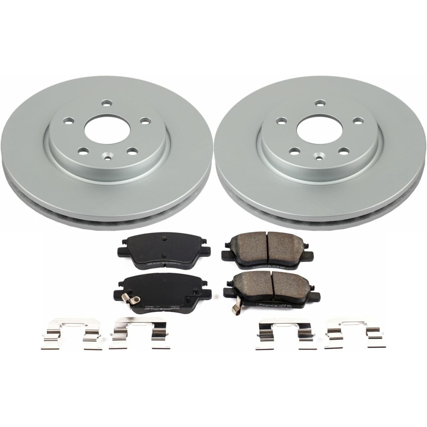 Power Stop - CRK7399 - Front - Disc Brake Pad and Rotor Kit image 1
