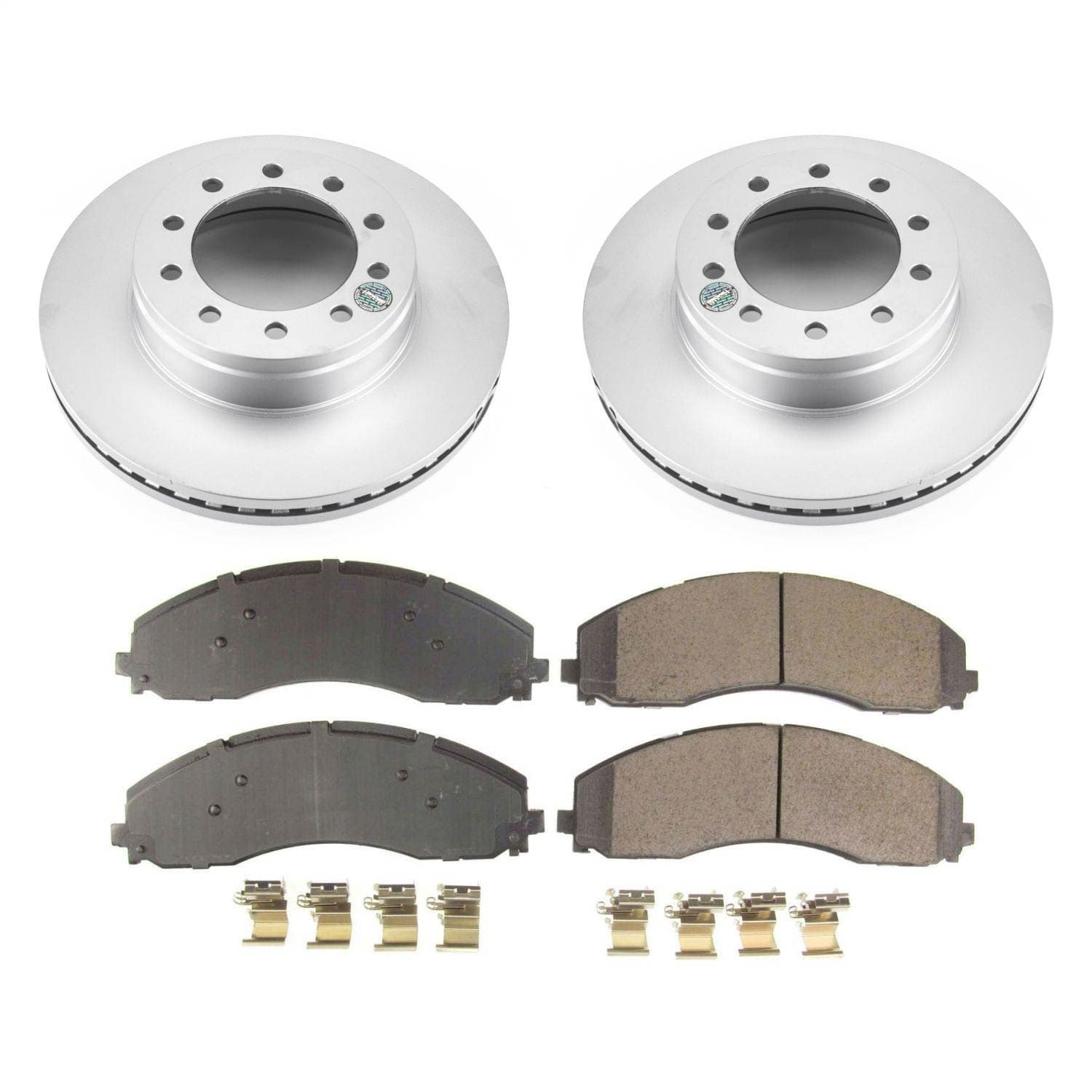 Power Stop - CRK7422 - Front - Disc Brake Pad and Rotor Kit image 1