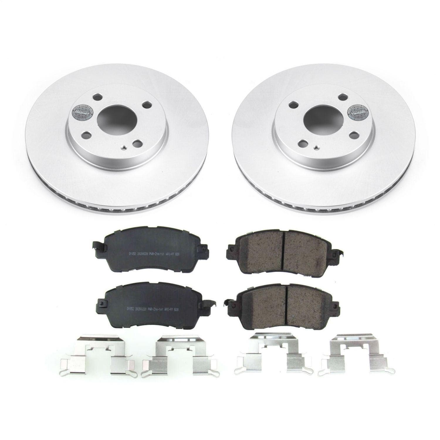 Power Stop - CRK7700 - Front - Disc Brake Pad and Rotor Kit image 1