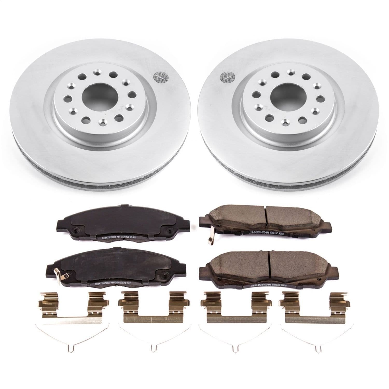 Power Stop - CRK7883 - Front - Disc Brake Pad and Rotor Kit image 1